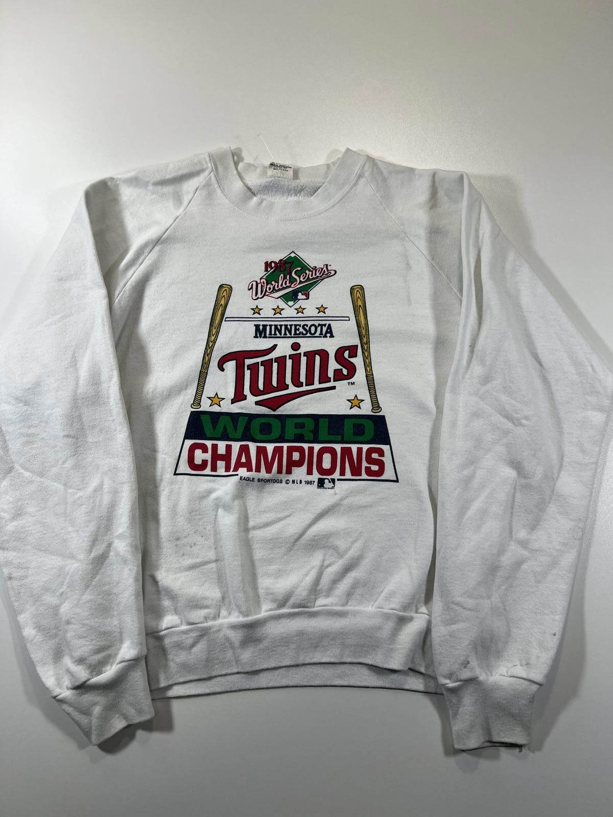 Other 1987 Minnesota Twins World Series Champions Sweatshirt Size US M / EU 48-50 / 2 - 1 Thumbnail