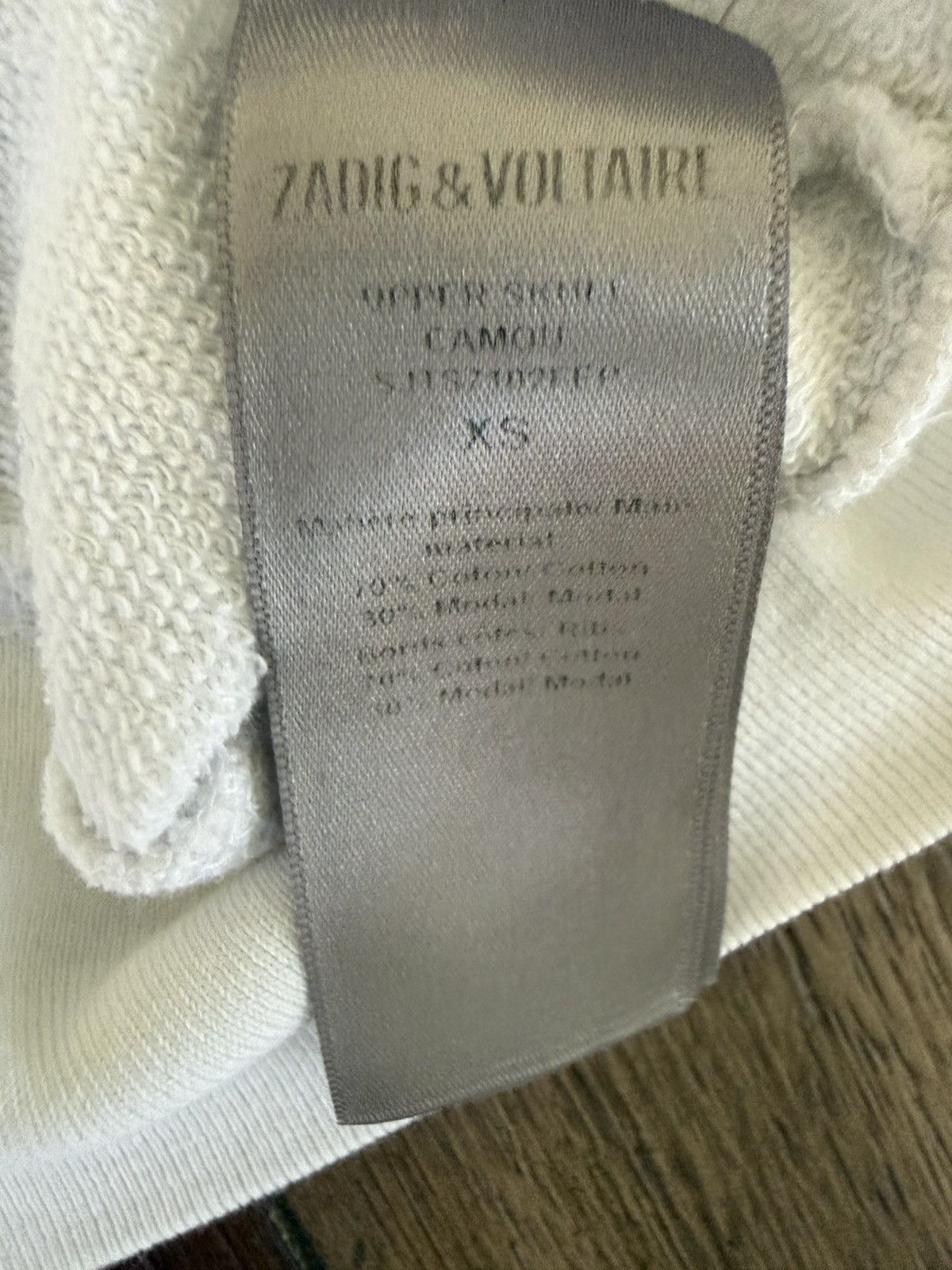 Zadig & Voltaire Zadig & Voltaire Camo Skull Sweatshirt Size XS / US 0-2 / IT 36-38 - 3 Thumbnail