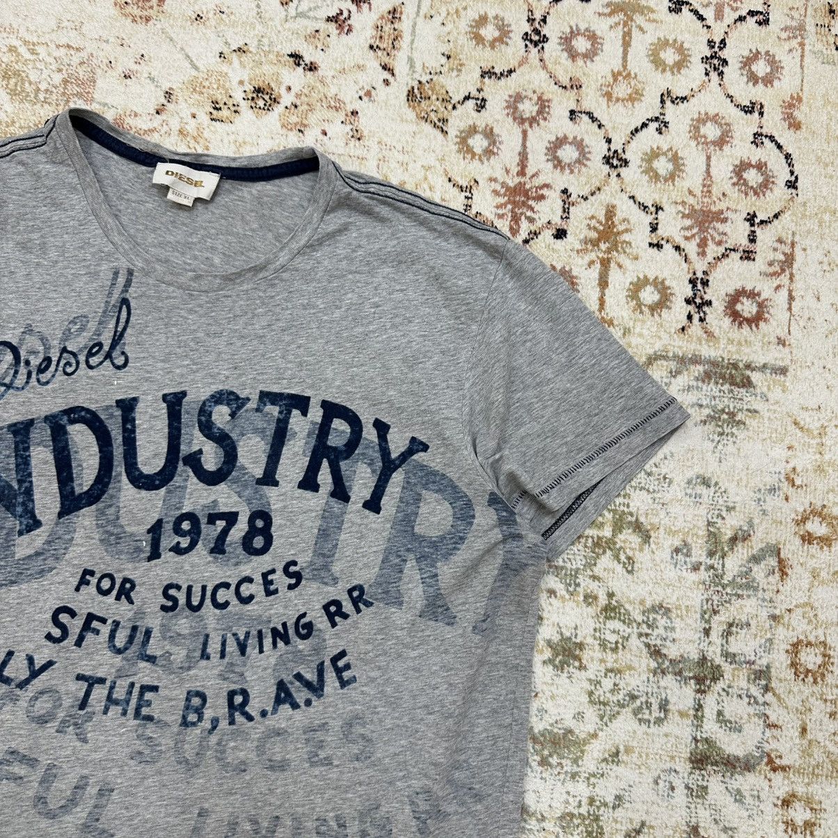Diesel × Vintage Vintage Diesel T-shirts Big Logo Crazy Fit Rare Y2K 00s Size US XL / EU 56 / 4 - 5 Thumbnail