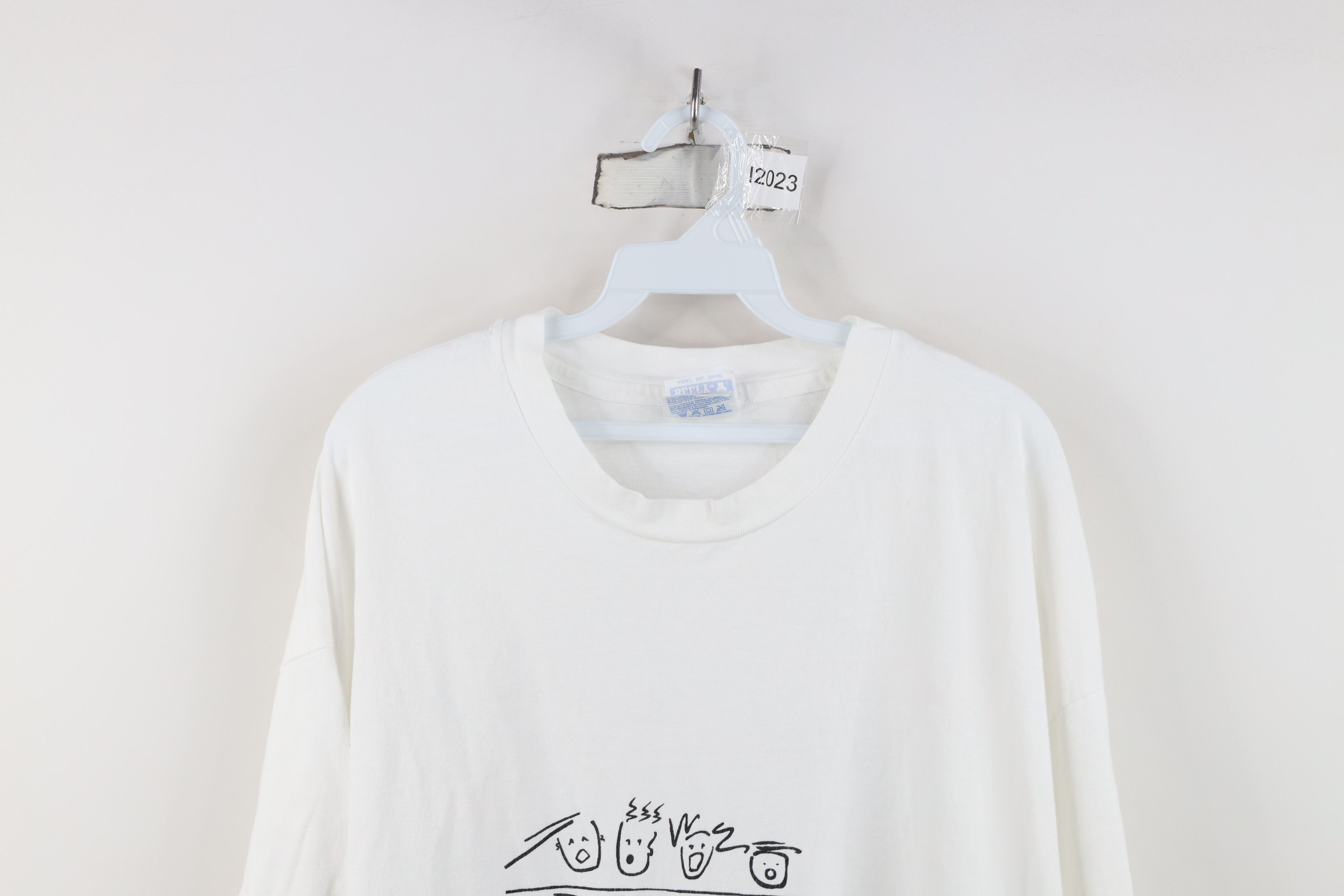 Vintage Vintage 90s Streetwear Island Ohio Long Sleeve T-Shirt Size US XXL / EU 58 / 5 - 2 Thumbnail