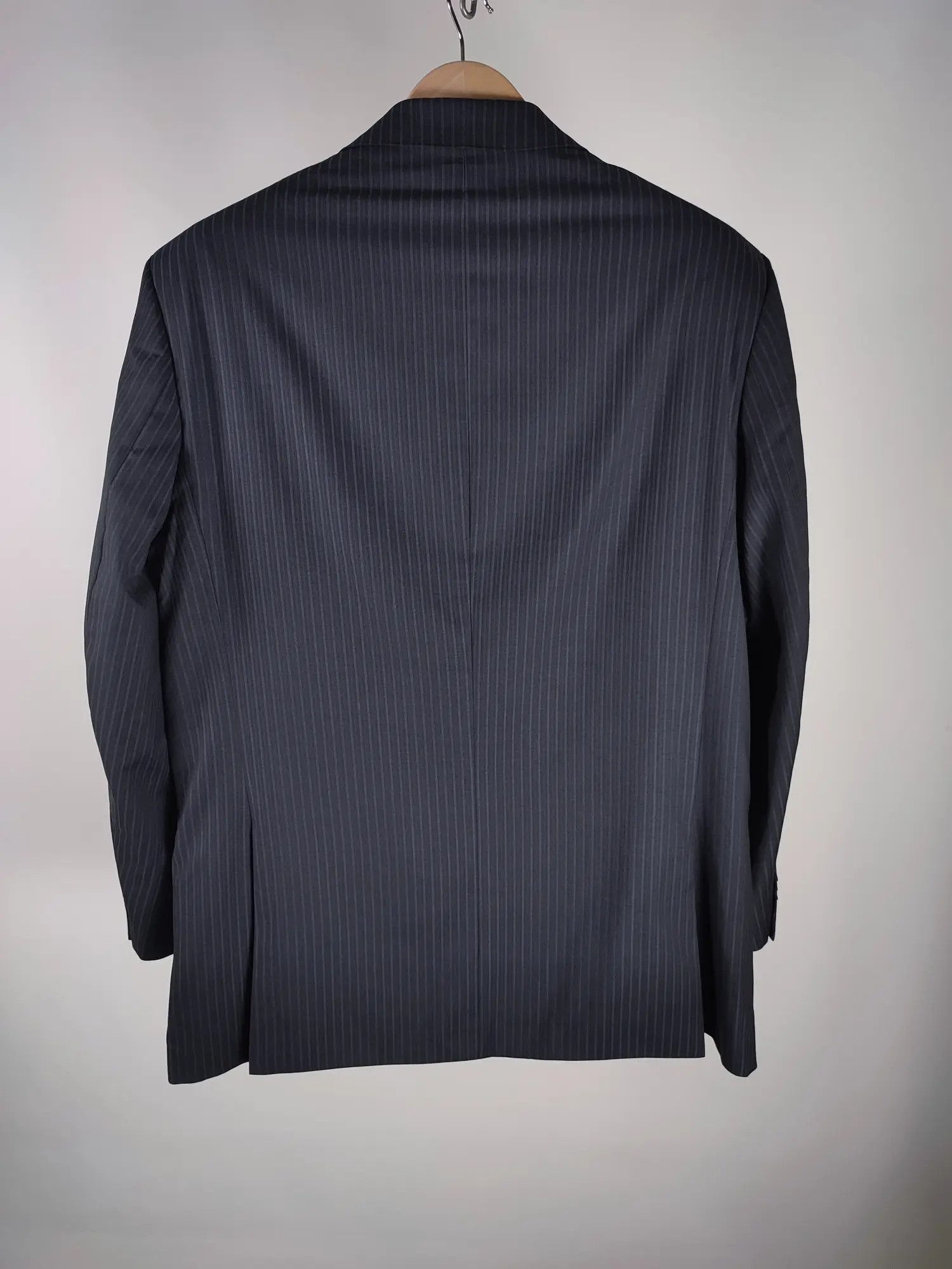 Balmain Vintage Balmain Homme Stripe Long Blazer Size 48L - 10 Thumbnail