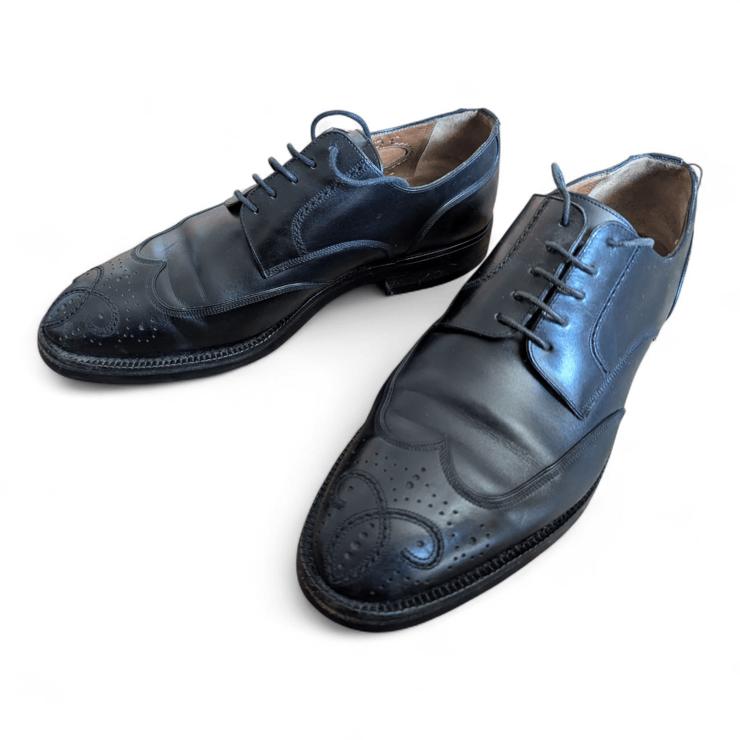 Bally Bally Scribe Wingtip Derby Brogues Goodyear Welted Size US 7 / EU 40 - 14 Thumbnail