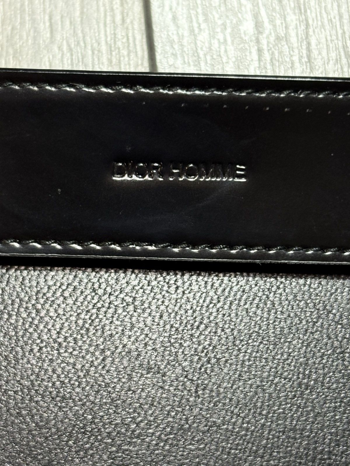 Dior Dior Homme SS11 Black Leather Tie iPad Case Size ONE SIZE - 5 Thumbnail
