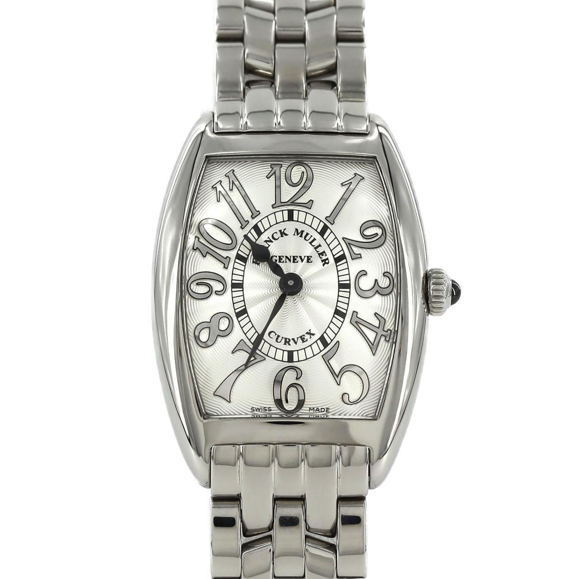 Franck Muller Franck Muller Tono Curvex 1752QZREL 1752BQZREL SS Wristwatch Quartz Size ONE SIZE - 1 Thumbnail