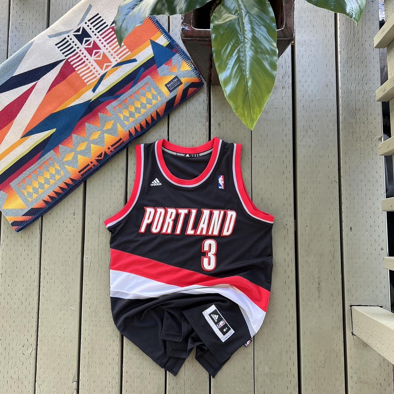 Adidas × NBA Adidas Portland TrailBlazers Jersey Rasheed Wallace NBA Size US M / EU 48-50 / 2 - 2 Thumbnail
