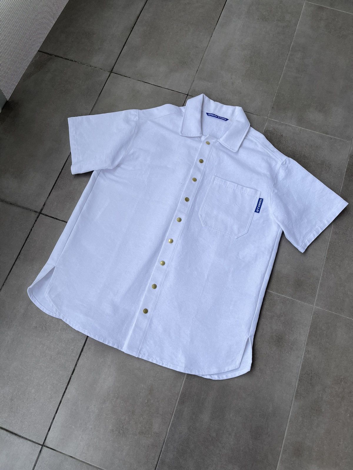 Other !DS! SS23 Nikolaj Storm Suarezito White Oversized Shirt Size US M / EU 48-50 / 2 - 9 Thumbnail
