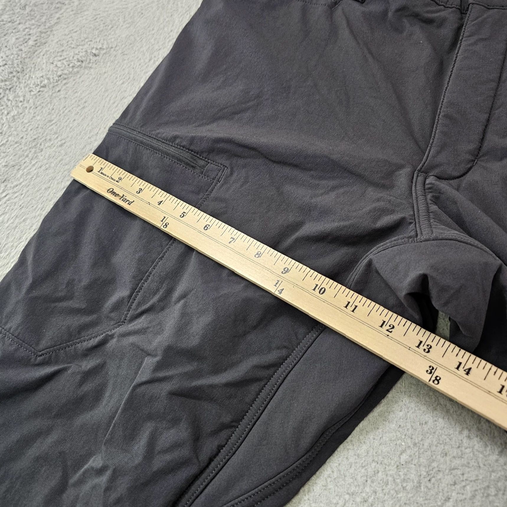 Vintage Duluth Flexpedition Pants Mens 40x30 Fleece Lined Softshell Outdoor Black 40 30 Pockets Lightweight Workwear Hiking Baggy Not Applicable? Size US 40 / EU 56 - 7 Thumbnail
