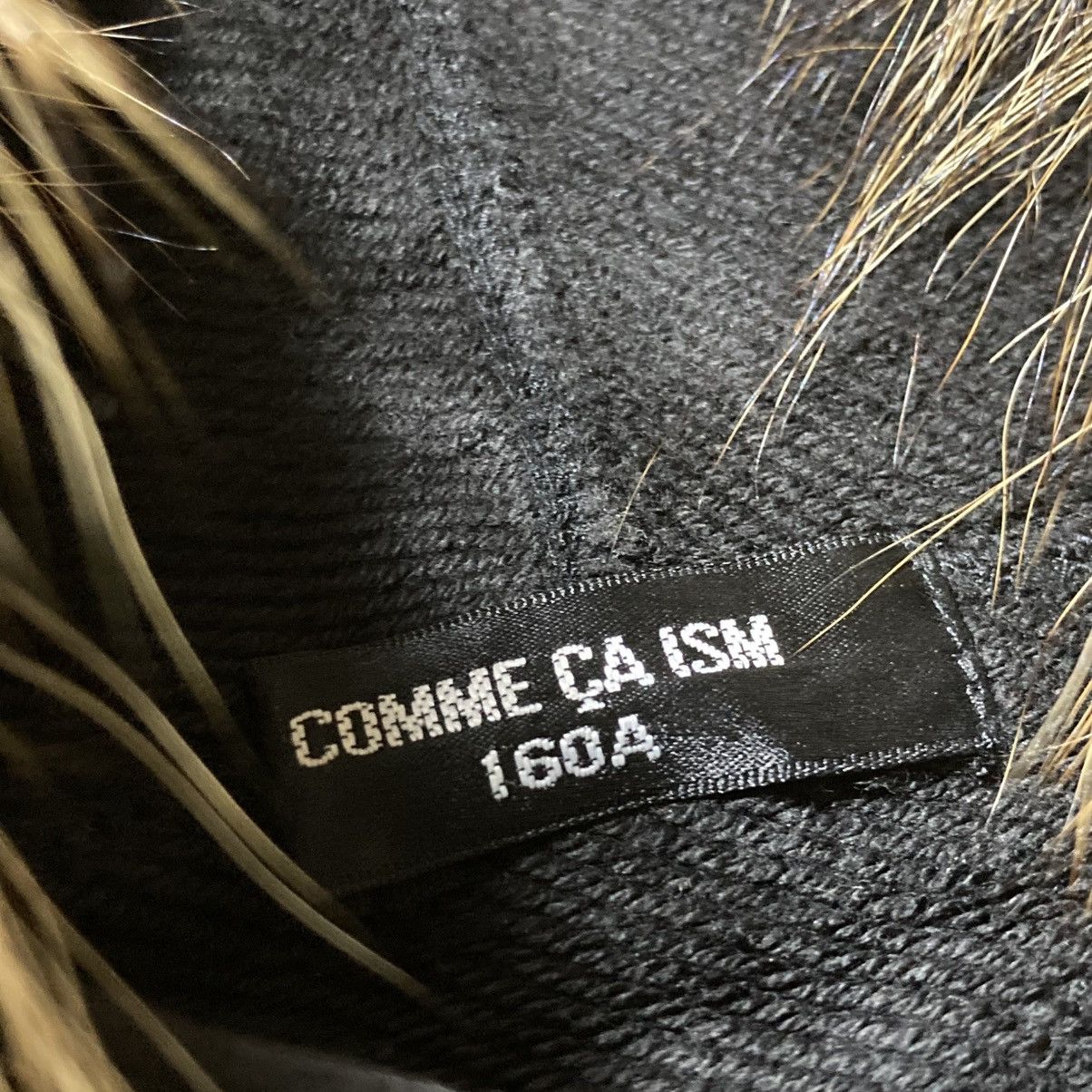 Japanese Brand 2000s Comme Ca Ism Short Slevee Fur Ziphoodie Punk Style Size US S / EU 44-46 / 1 - 12 Thumbnail
