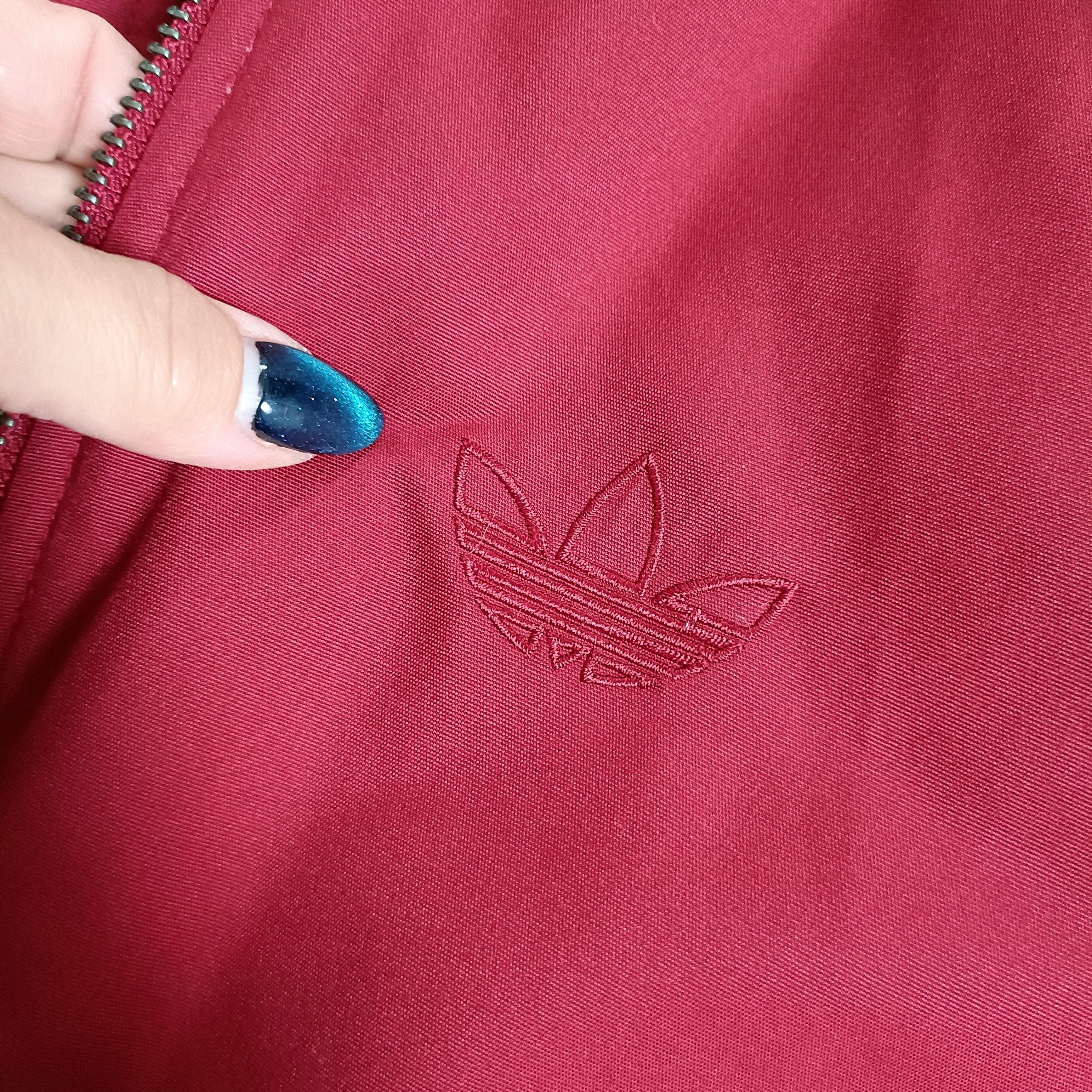Adidas Men's Red Full Zip Varsity Jacket Size US S / EU 44-46 / 1 - 7 Thumbnail