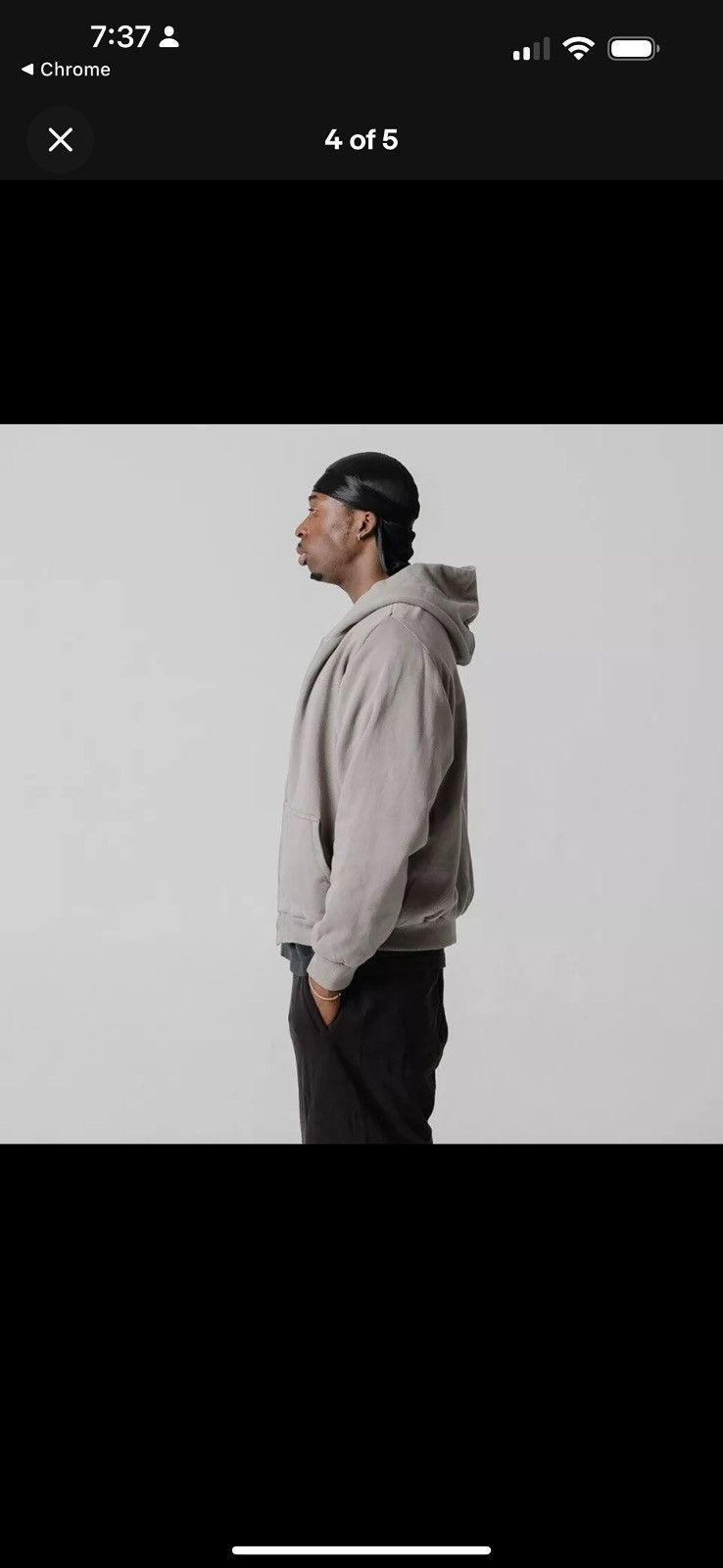Gap Yeezy gap oversized zip up fleece hoodie six xl Size US XL / EU 56 / 4 - 3 Thumbnail