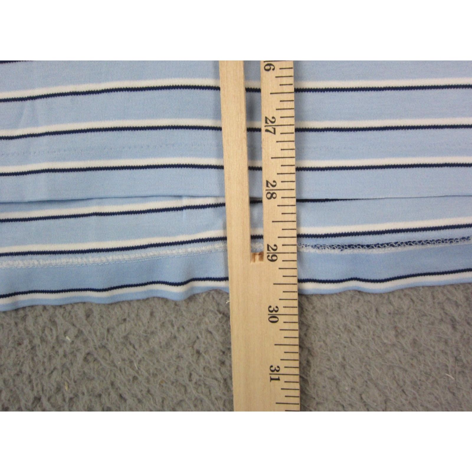 Polo Ralph Lauren Polo Ralph Lauren Polo Shirt Mens 2XL Blue Striped 100% Cotton Polo Shirt Polo Ralph Lauren Mens Shirt Blue Striped 2XL Size US XXL / EU 58 / 5 - 7 Thumbnail