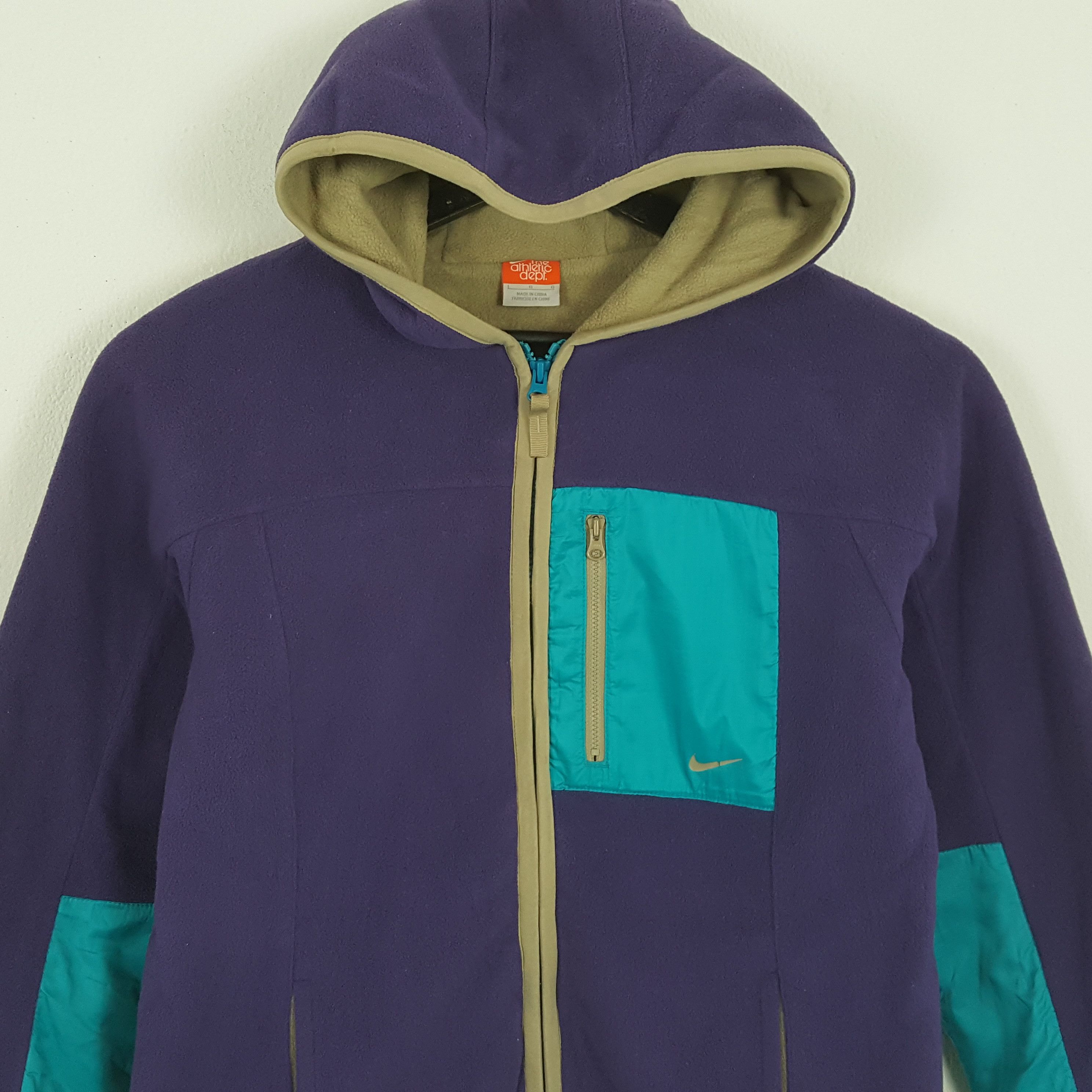 Nike × Vintage NIKE Small Logo Outdoor Style Zipper Hoodies Size US S / EU 44-46 / 1 - 2 Thumbnail