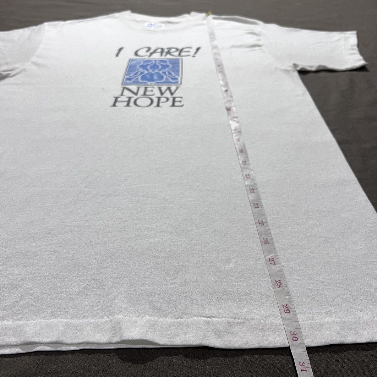Vintage Vintage 90s I care new hope Christ Jesus God Holy Bible Tee Size US L / EU 52-54 / 3 - 6 Thumbnail
