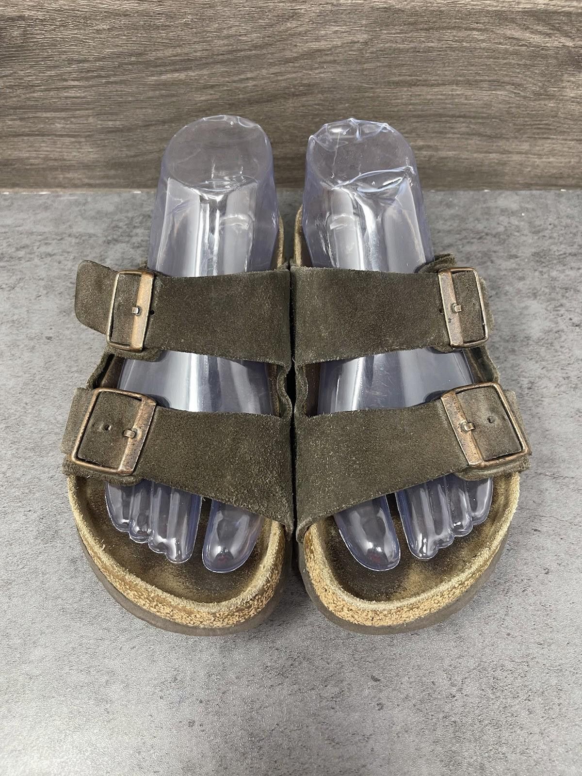 Birkenstock Birkenstock Arizona Suede Sandals Womens Size 37 (US 6) Size US 6 / IT 36 - 3 Thumbnail