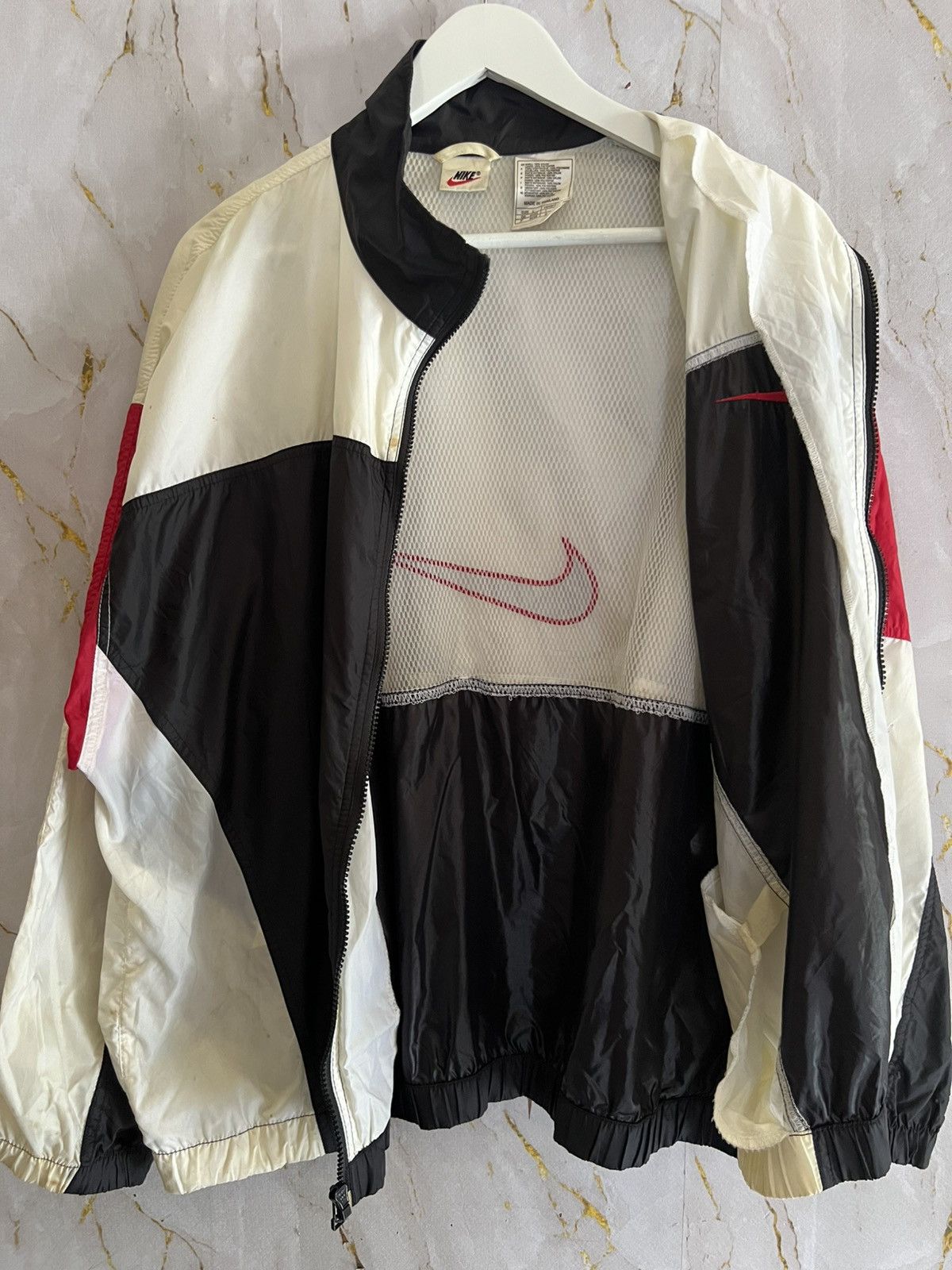 Nike Vintage Nike Windbreaker Jacket – 90s Sportswear Streetwear Size US L / EU 52-54 / 3 - 3 Thumbnail