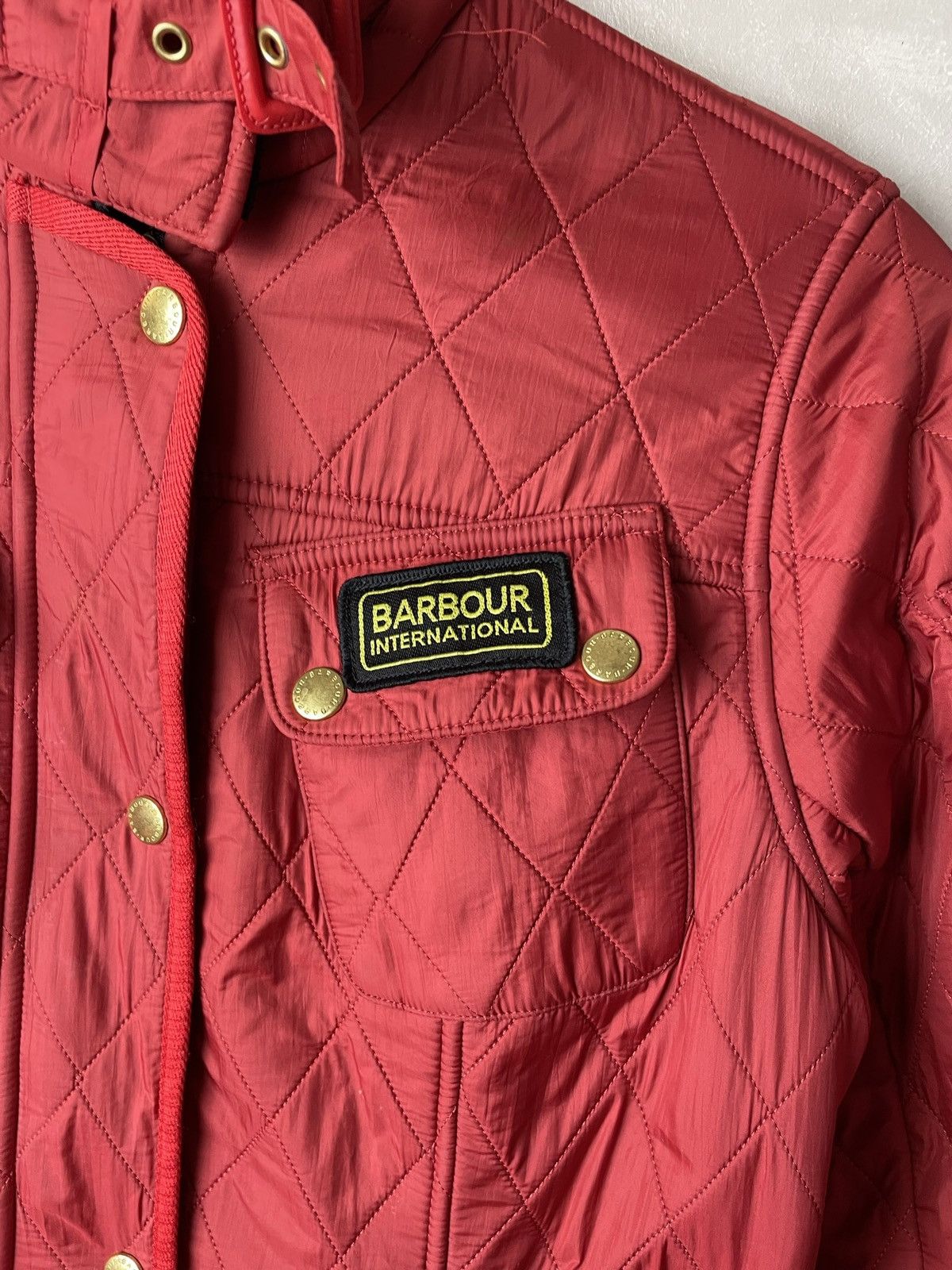 Barbour Barbour International Womens Quilted Jacket Size UK 12 Size M / US 6-8 / IT 42-44 - 6 Thumbnail