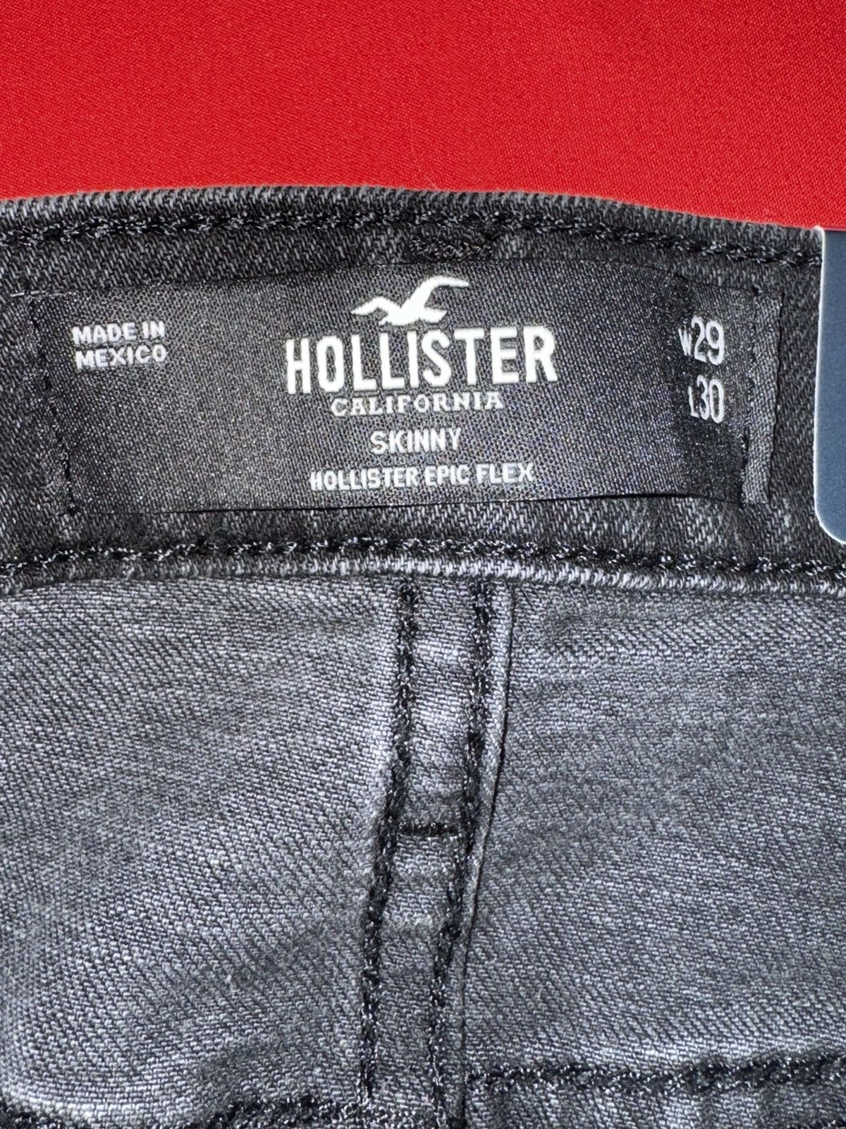 Hollister Hollister Black Skinny Jeans 29x30 Size US 29 - 4 Thumbnail