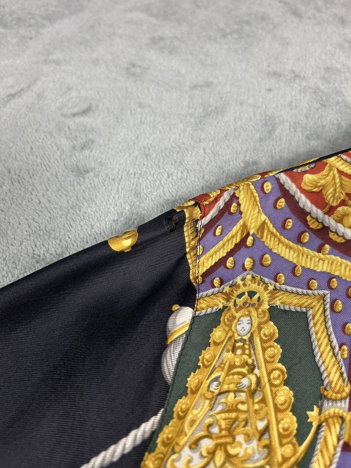 Loewe Vintage Loewe ‘El Rocio’ Silk Baroque Button Up Size US M / EU 48-50 / 2 - 13 Thumbnail