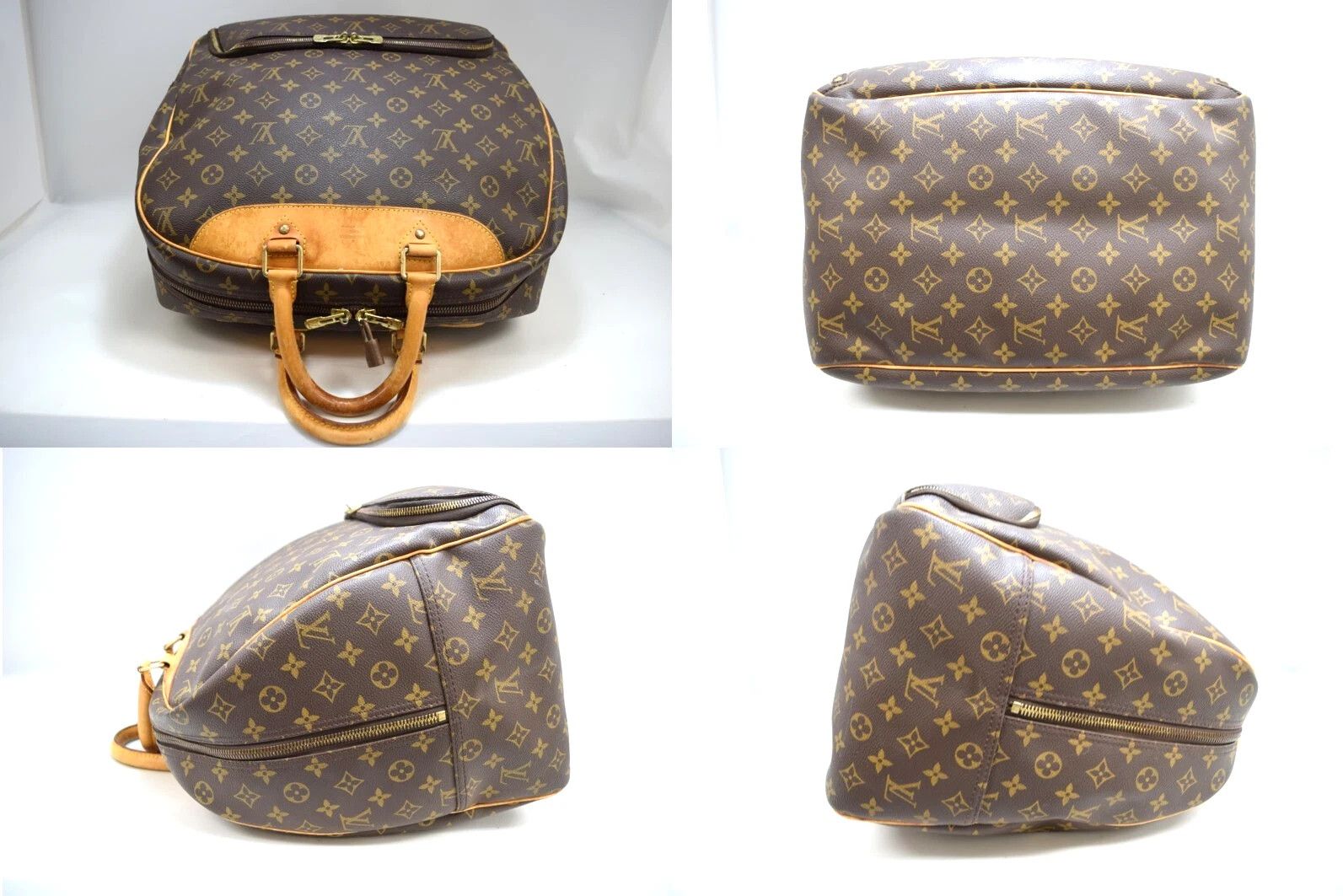 Louis Vuitton Auth Louis Vuitton Evasion Hand Bag Monogram Canvas M41443 Size ONE SIZE - 5 Thumbnail