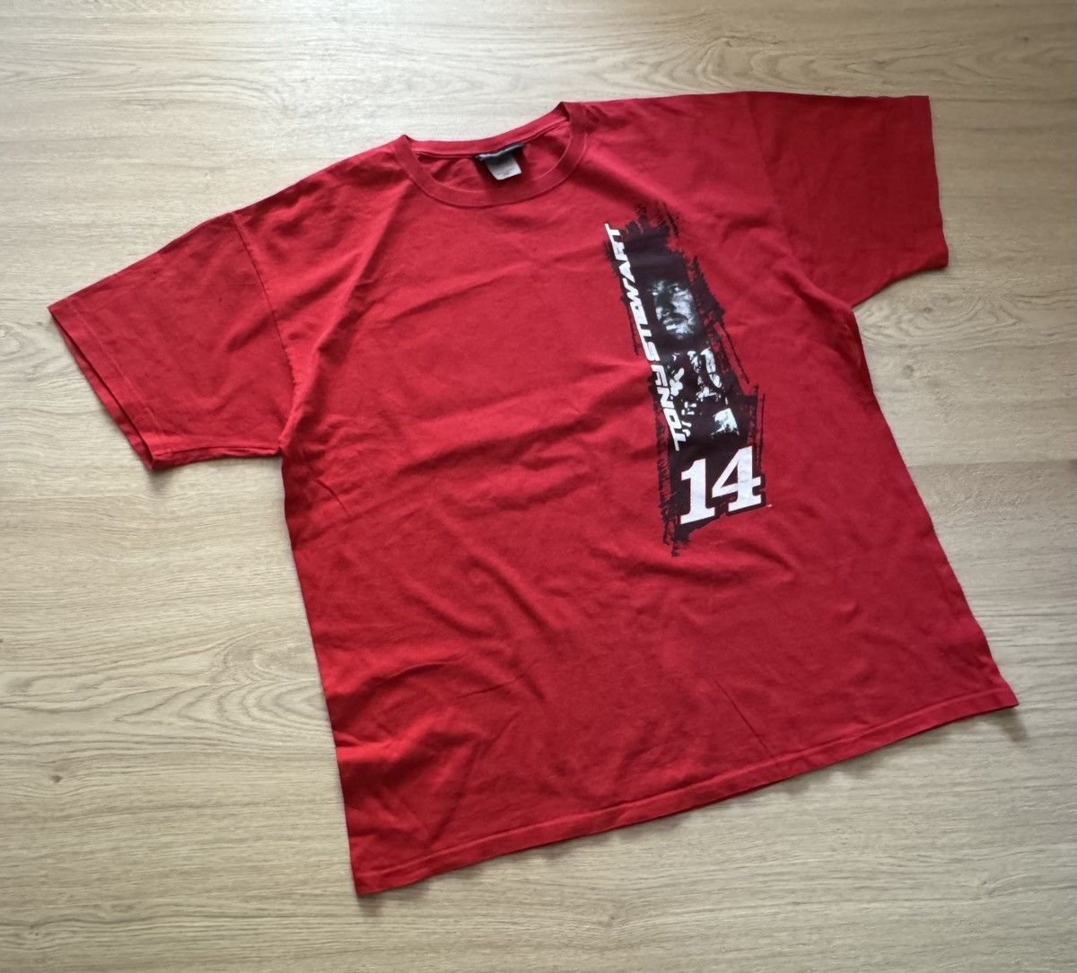 NASCAR Vintage Nascar Tony Stewart Baggy Racing Marlboro T-Shirt Size US XXL / EU 58 / 5 - 1 Thumbnail