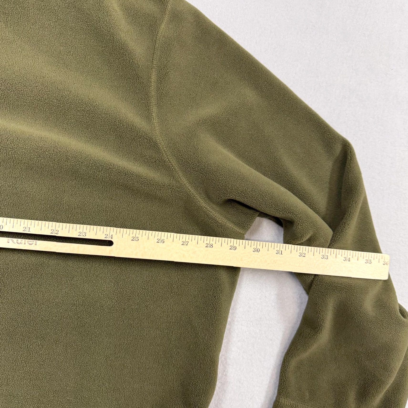 Ralph Lauren VINTAGE Polo Sport Ralph Lauren Pullover Mens 2XL Green 1/4 Zip Long Sleeve Mock Neck Zip Logo 100% Polyester Solid Activewear Casual Top Size US XXL / EU 58 / 5 - 5 Thumbnail