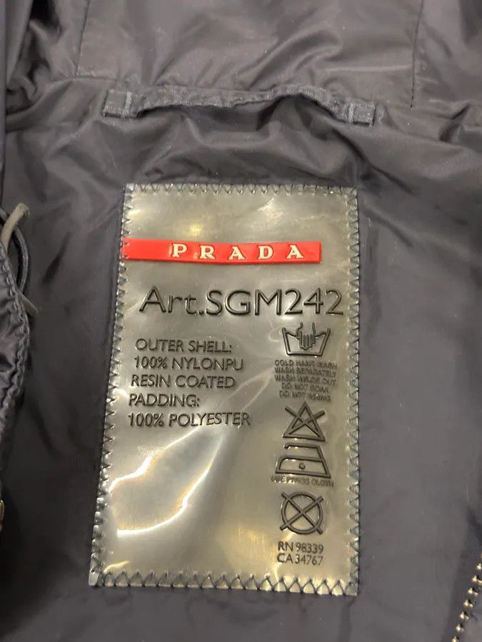 Prada SS2016 Prada Navy Nylon Hooded Windbreaker Jacket Size US M / EU 48-50 / 2 - 10 Thumbnail