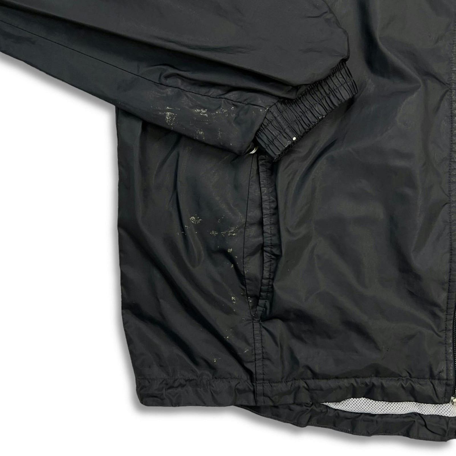 Adidas × Vintage Adidas Jacket Large Stripe Spell Out Zip Windbreaker Bomber Size US L / EU 52-54 / 3 - 3 Thumbnail
