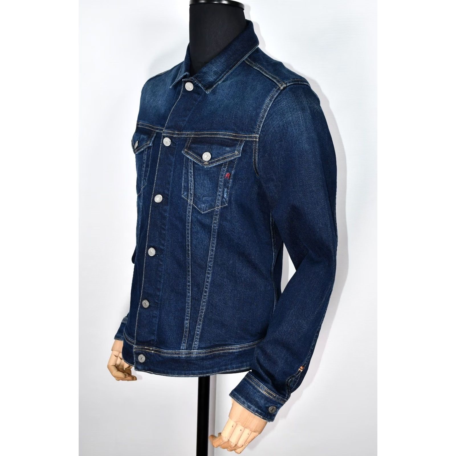 Replay Replay MV842C Denim Blue Jacket L Mens Size US L / EU 52-54 / 3 - 3 Thumbnail