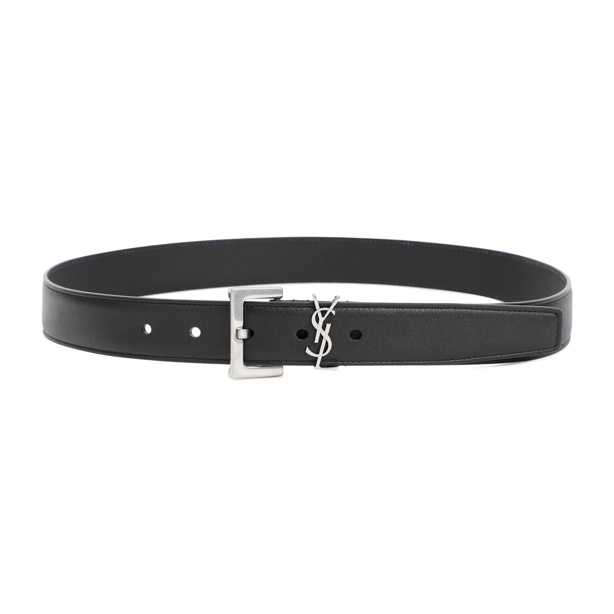 Saint Laurent Paris Saint Laurent Leather YSL Belt Size ONE SIZE - 1 Thumbnail