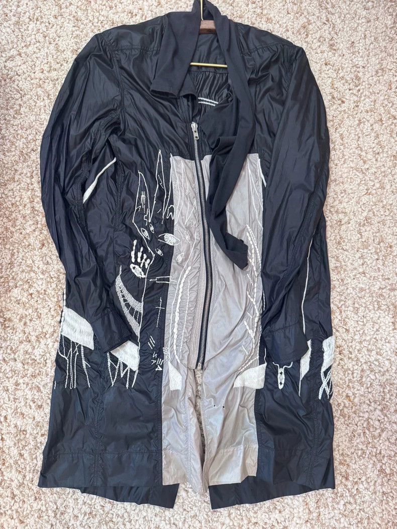 Rick Owens Rick Owens Needle embroidery coat Size US M / EU 48-50 / 2 - 1 Thumbnail
