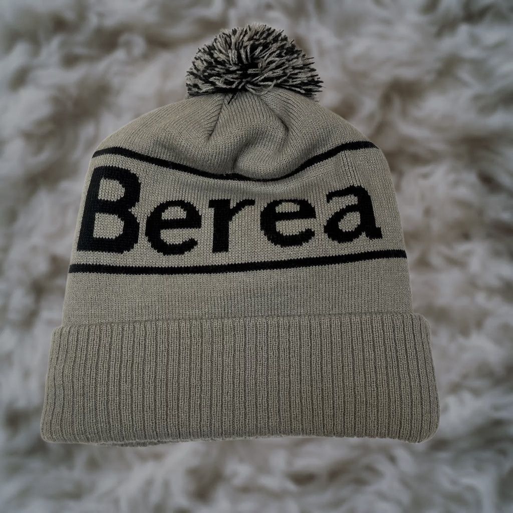 Vintage Berea Beanie Hat Cap Adults One Size Fits Most Gray Winter Snow Size ONE SIZE - 1 Thumbnail
