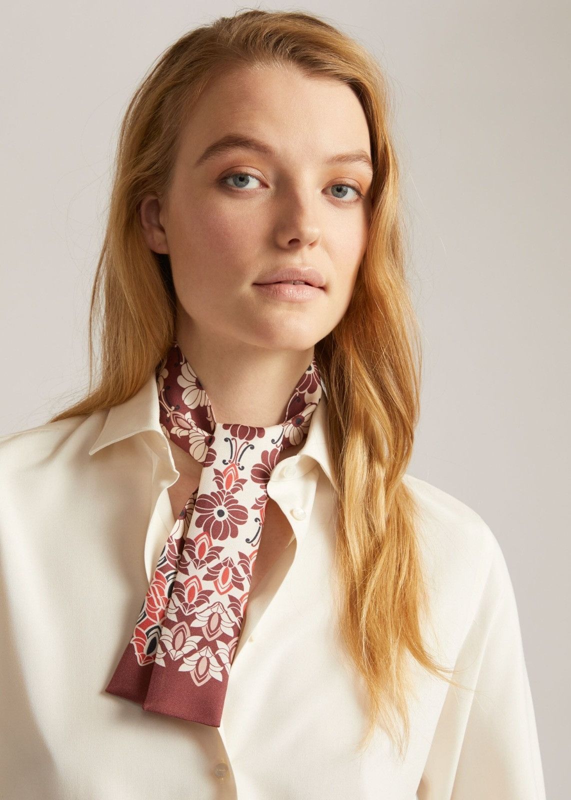 Loro Piana o1srvl11e0824 Size: OS / Tapestry Neck Scarf in Multicolor Size ONE SIZE - 3 Thumbnail