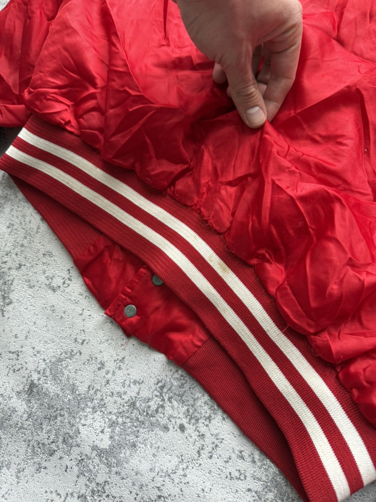 Vintage Vintage 80s Georgia Bulldog Bomber Jacket Size US L / EU 52-54 / 3 - 15 Thumbnail
