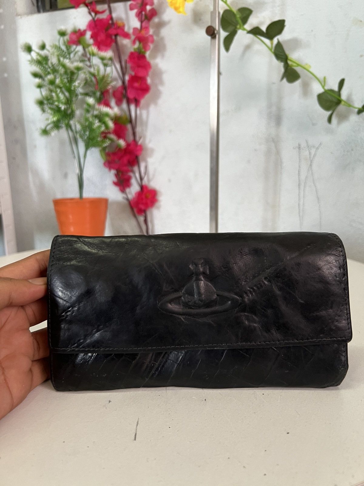 Vivienne Westwood Vivienne Westwood Leather Wallet Size ONE SIZE - 1 Thumbnail