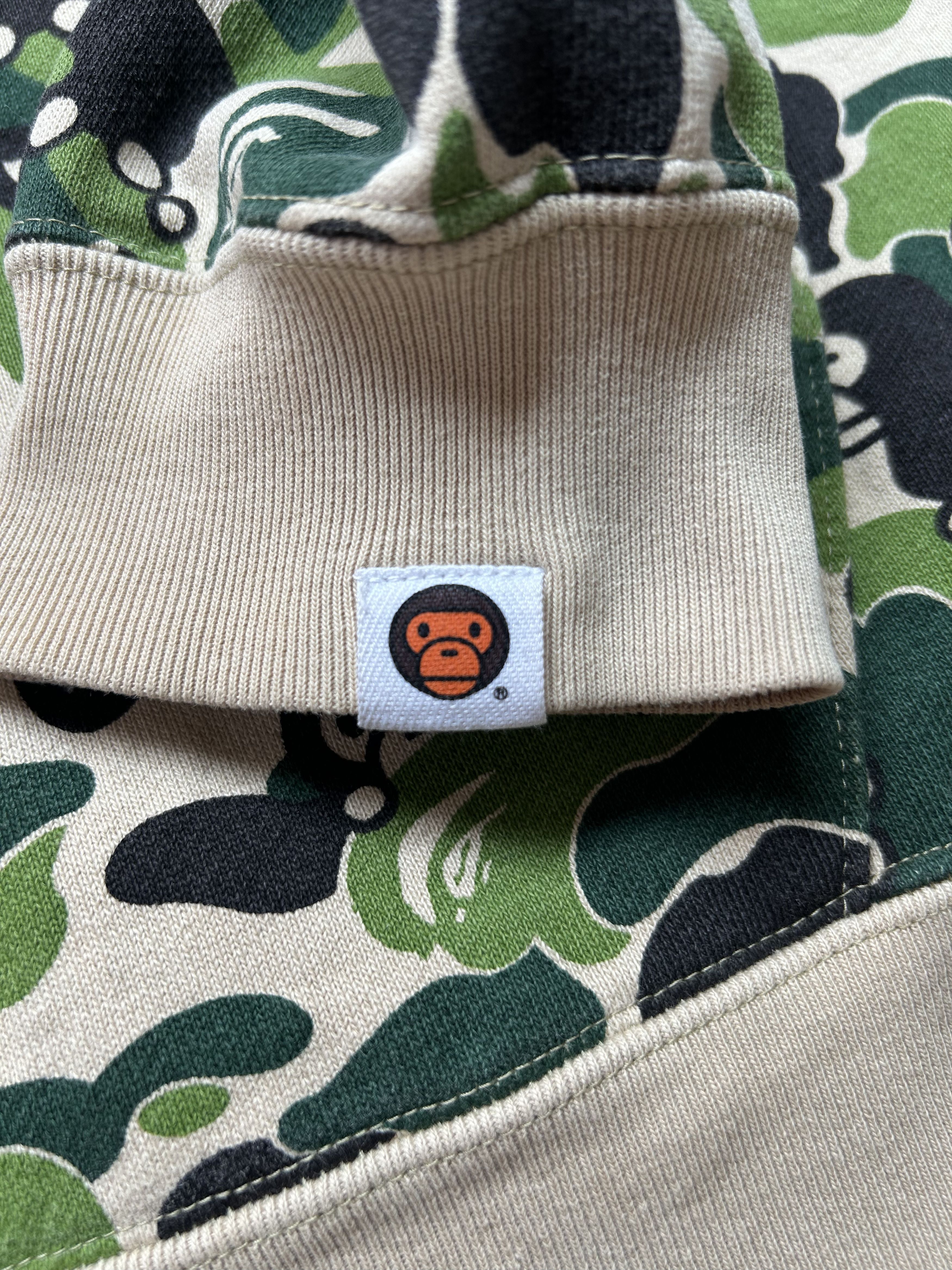 Bape BAPE OG Baby Milo Green “ABC Camo” Full Zip Hoodie [Size S] Size US S / EU 44-46 / 1 - 4 Thumbnail