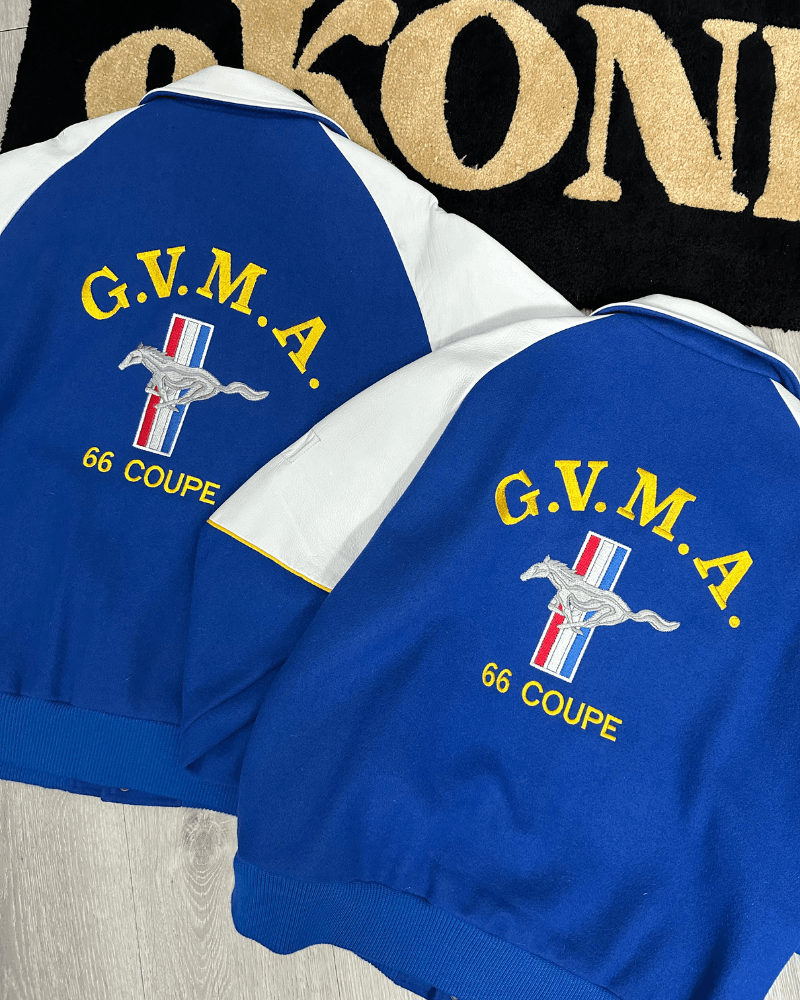 Ford Bundle - x2 GVMA Ford Mustang '66 Coupe Varsity Jackets Size US L / EU 52-54 / 3 - 2 Thumbnail