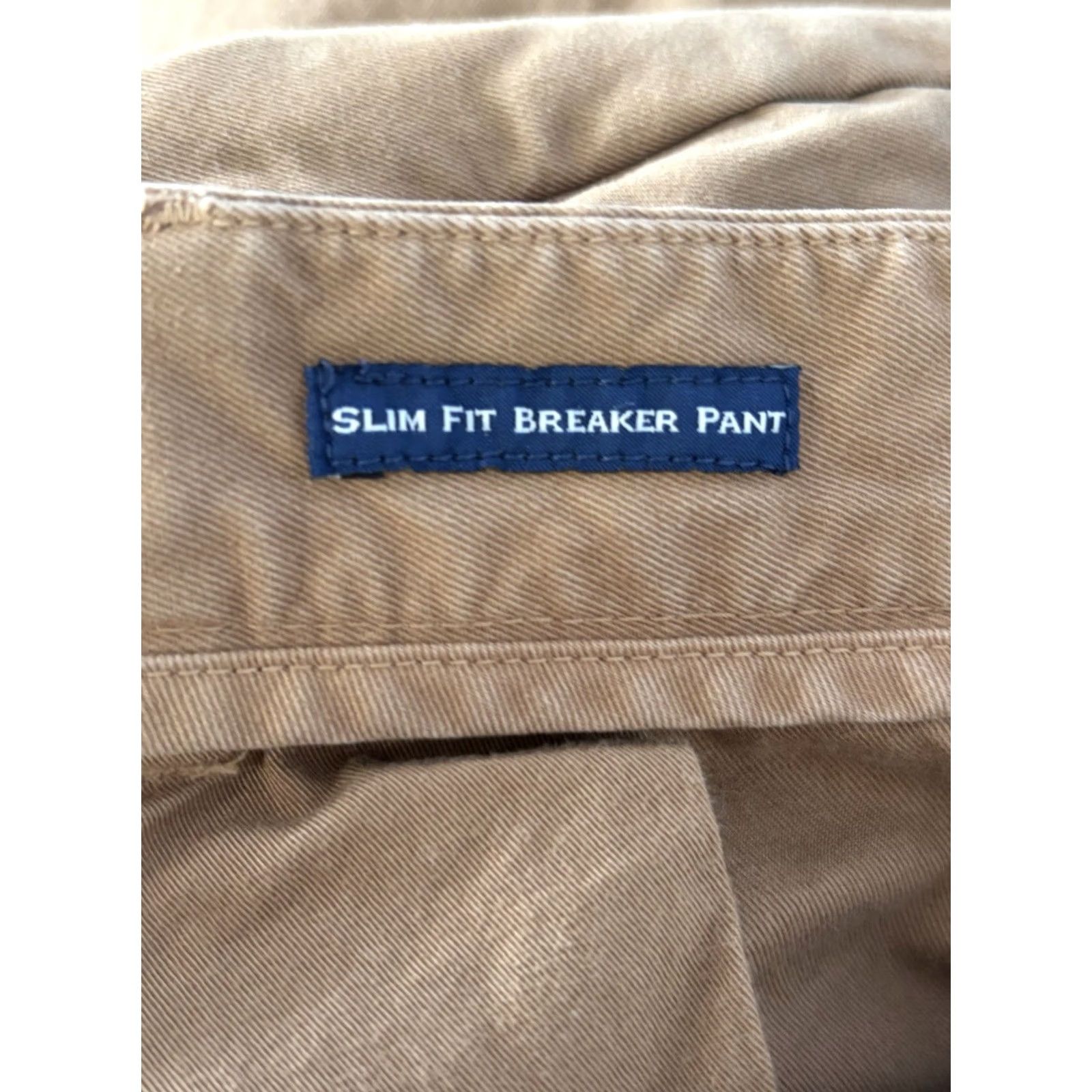 Vineyard Vines Vineyard Vines Pants Mens 38 Beige Breaker Slim Fit Dark Chino size 38x32 Size US 38 / EU 54 - 6 Thumbnail
