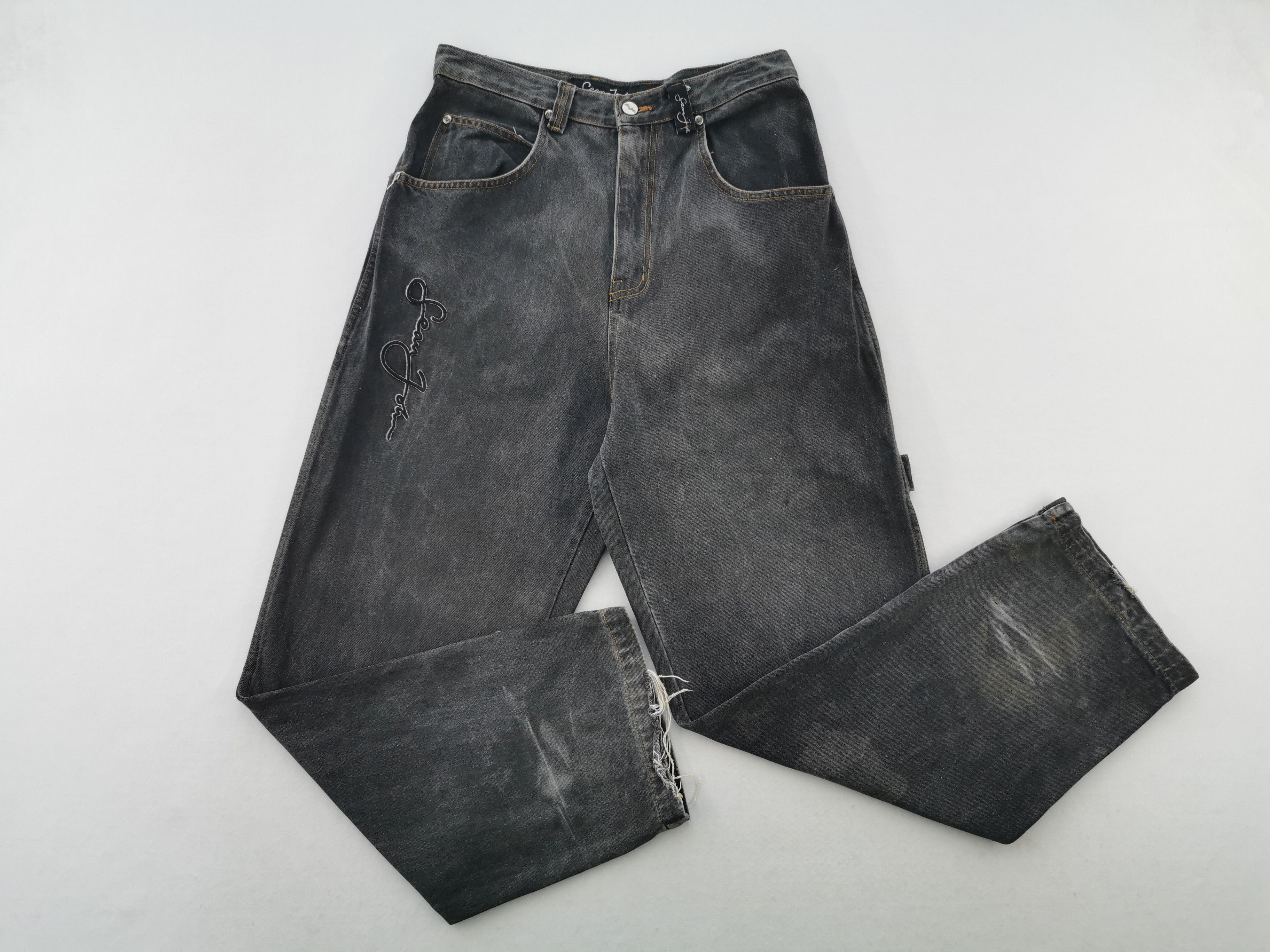 Sean John Distressed Vintage Sean John Carpenter Denim Jeans Size 32 Size US 32 / EU 48 - 4 Thumbnail