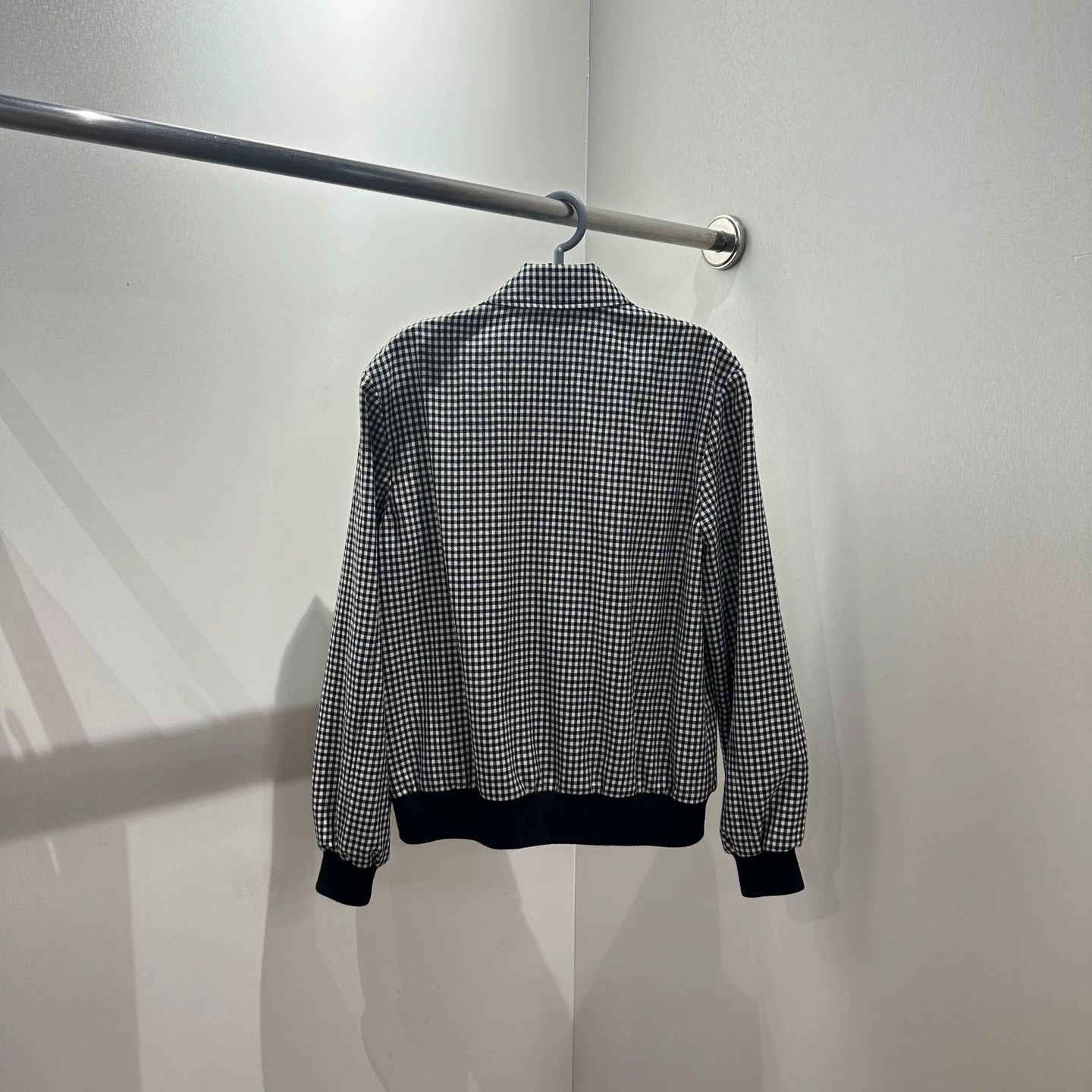Miu Miu MIU MIU may722 houndstooth all over logo women's jacket 36 Size XS / US 0-2 / IT 36-38 - 2 Thumbnail
