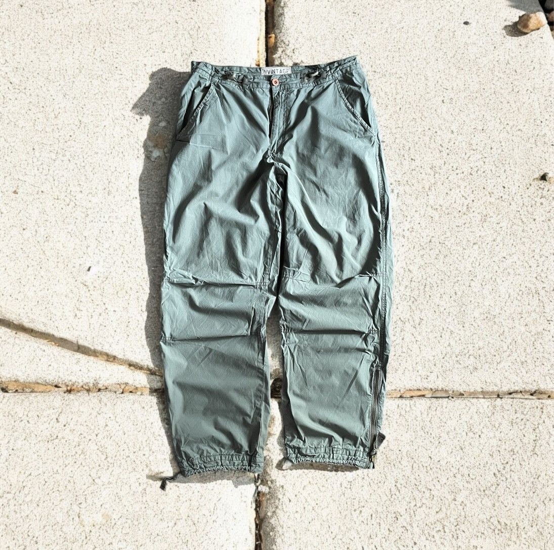 20471120 × Japanese Brand × Vintage Vintage Japanese Fish Y2K Parachute Pants Maharishi Style Size US 32 / EU 48 - 1 Thumbnail