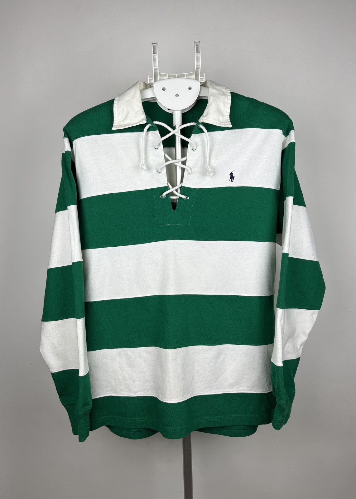 Rugby Ralph Lauren Rare🔥90s Polo Ralph Lauren Rugby Jersey LongSleeve PoloShirt Size US M / EU 48-50 / 2 - 1 Thumbnail
