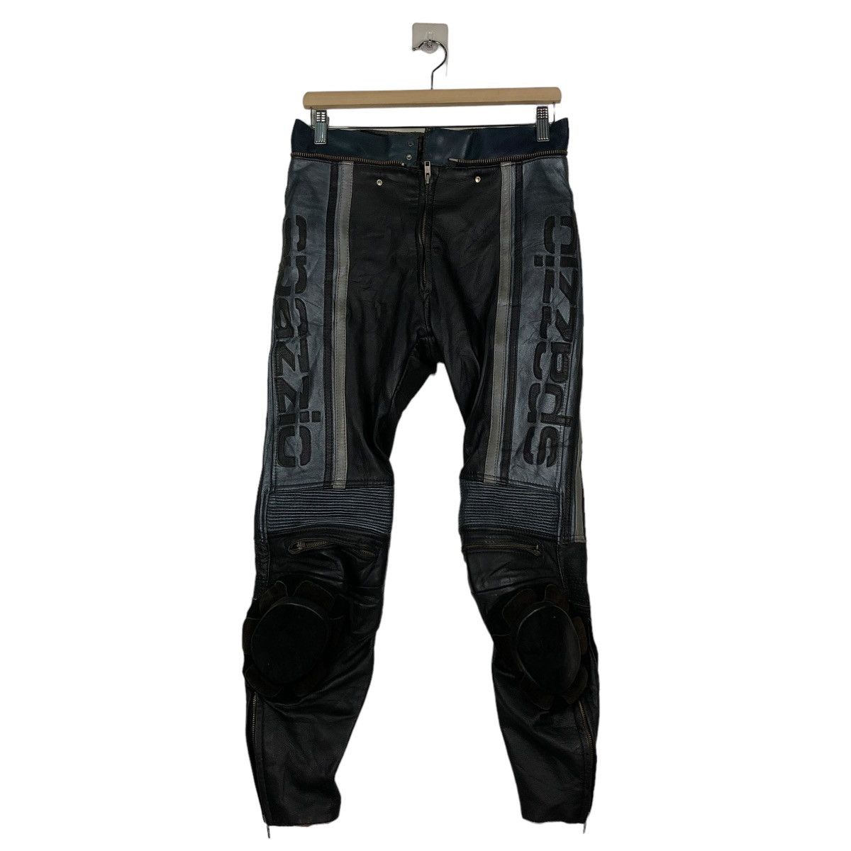 Kadoya 🔥VINTAGE GENUINE LEATHER PANTS MOTORCROSS SPAZZIO Size US 30 / EU 46 - 3 Thumbnail