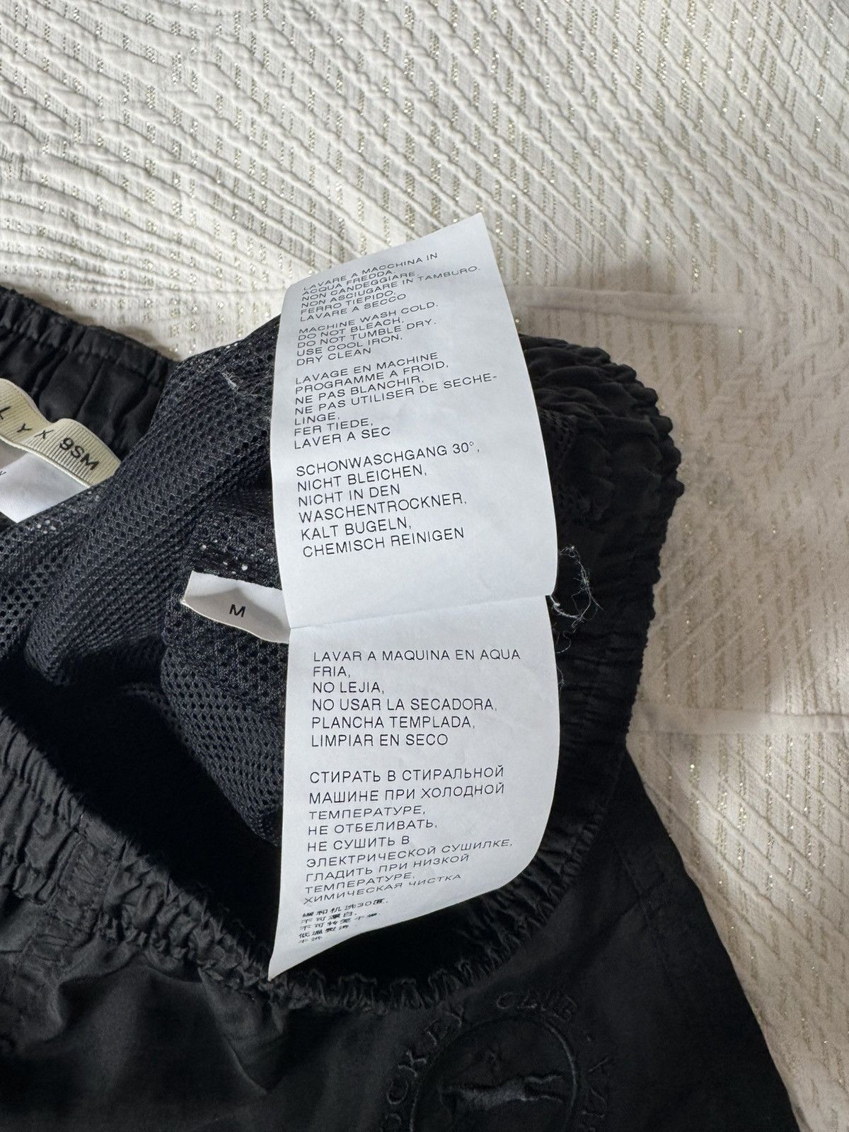 1017 ALYX 9SM 1017 ALYX 9SM Jockey Club Salinas Ibiza Shorts “Black” Size US 32 / EU 48 - 6 Thumbnail