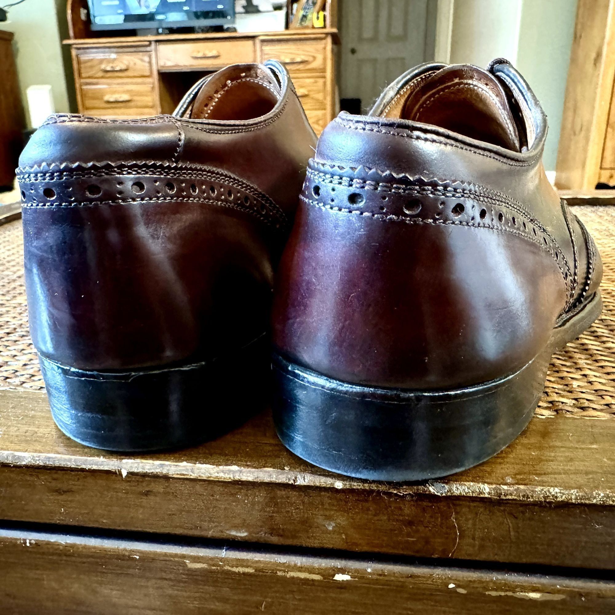 Alden Brooks Brothers A764 SHELL CORDOVAN Wing Tip Shoes 9 E