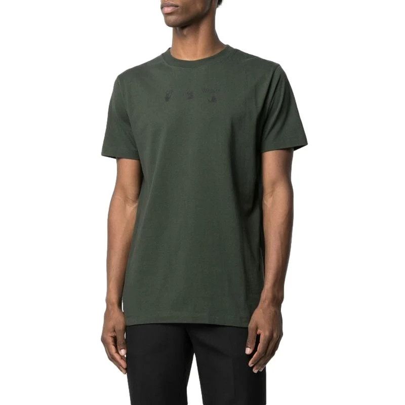 Off-White Green Lighting Bolt Arrows Logo T-Shirt Size US XL / EU 56 / 4 - 3 Thumbnail