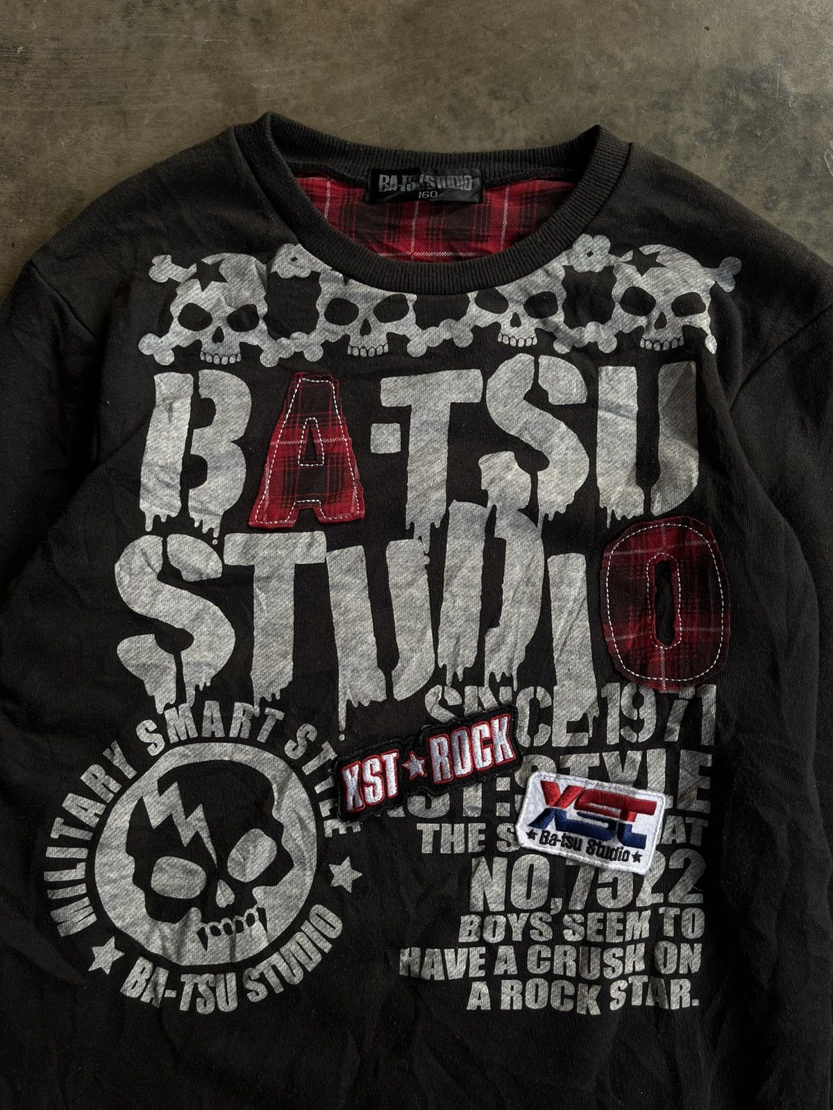 Isamu Katayama Backlash JAPANESE BA-TSU POEM DOUBLE LAYER GOTHIC SEDITIONARIES PUNK Size US M / EU 48-50 / 2 - 5 Thumbnail