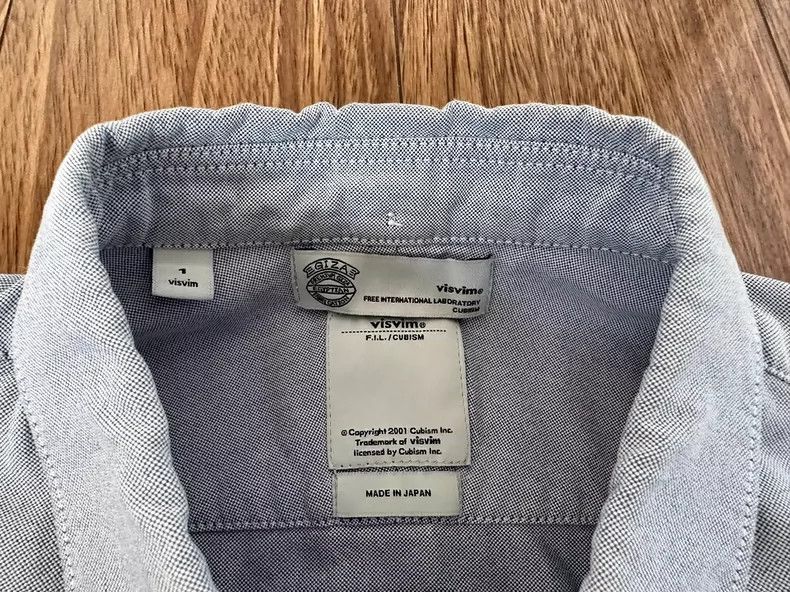 Visvim Visvim Old Cloth Drop Shirt Size US S / EU 44-46 / 1 - 4 Thumbnail