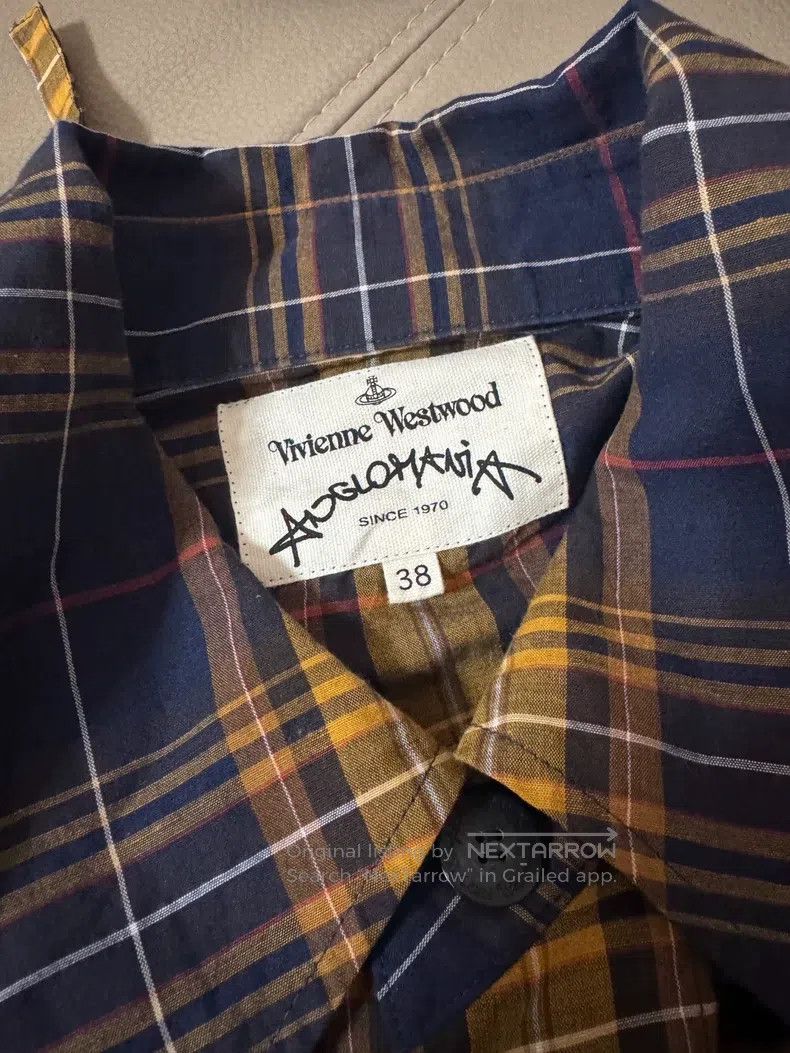 Vivienne Westwood Vivienne Westwood Plaid Batwing Sleeve Cloak Shirt Size XS / US 0-2 / IT 36-38 - 5 Thumbnail