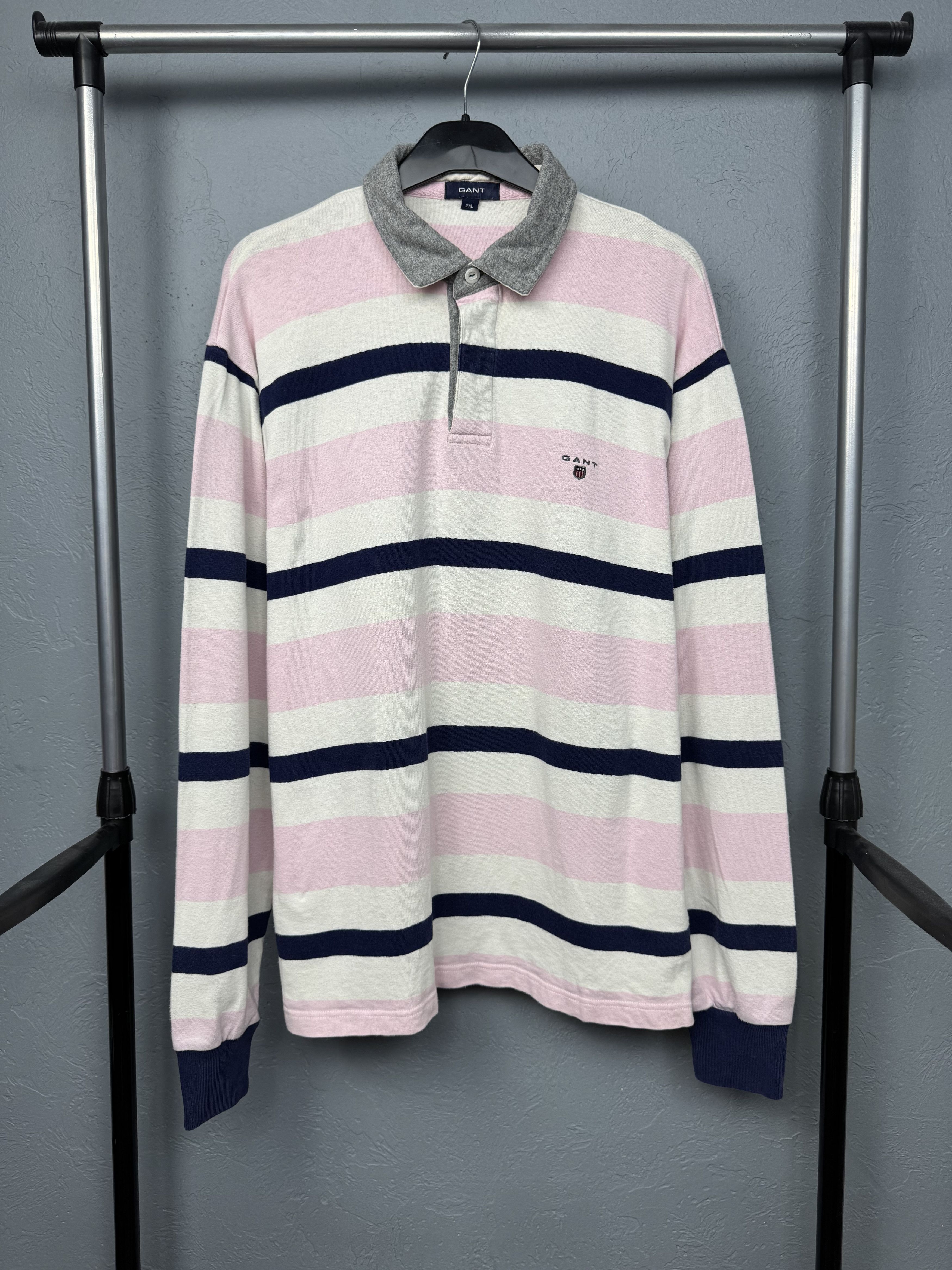 Gant Gant Vintage Mens Rugby Long Sleeve Polo Shirt Size US XXL / EU 58 / 5 - 1 Thumbnail