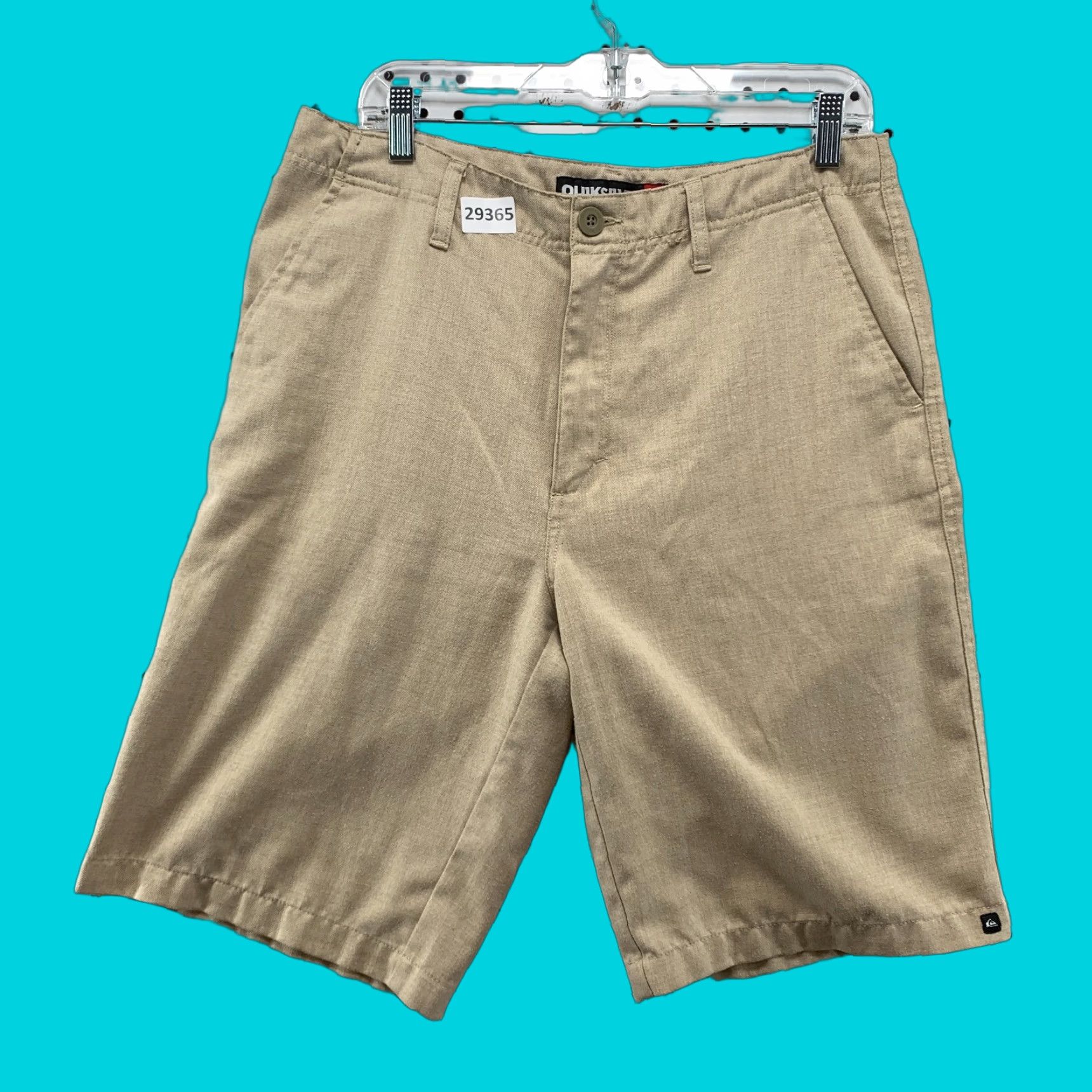 Quiksilver Quiksilver Shorts Adult 32 Beige Casual Polyester 11 Inseam Mens Size US 32 / EU 48 - 1 Thumbnail